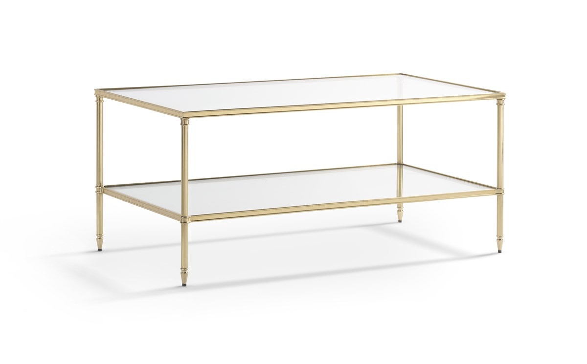 Chaddock Furniture Acacia Coffee Table-Glass MDS25120-40-GL
