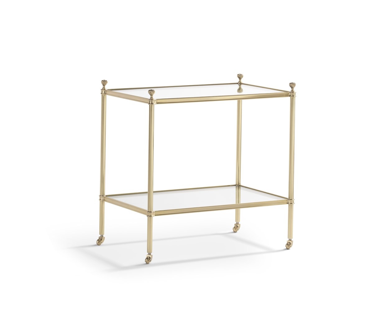 Chaddock Furniture Acacia Side Table-Glass Top MDS25120-42-GL