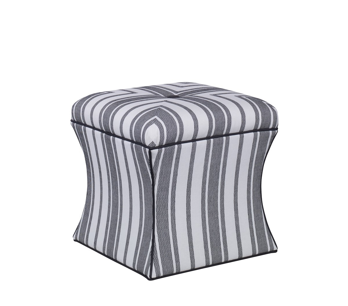Chaddock Furniture Hourglass Ottoman-Fabric U0038-0