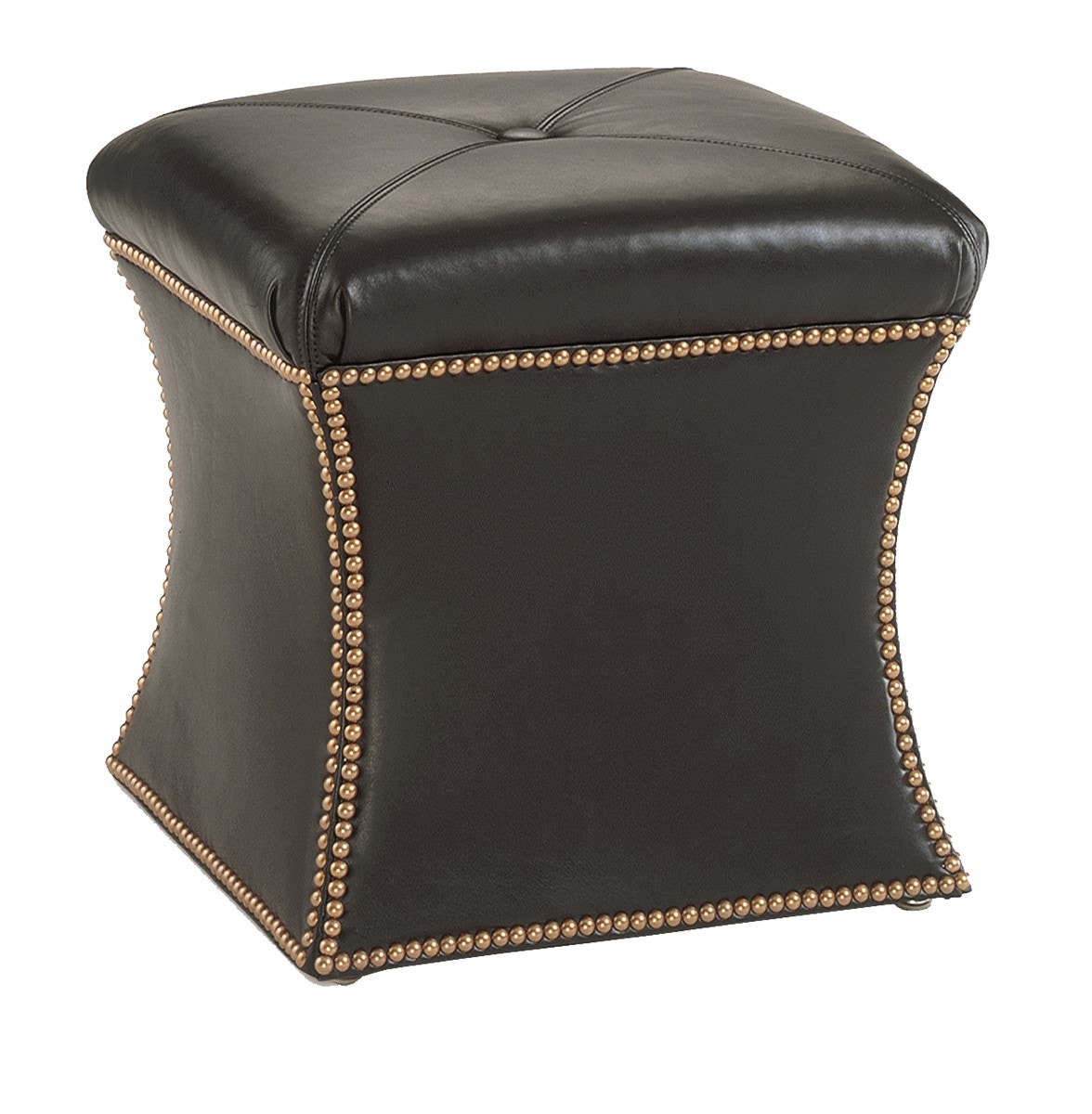 Chaddock Furniture Hourglass Ottoman-Leather L-0038-0