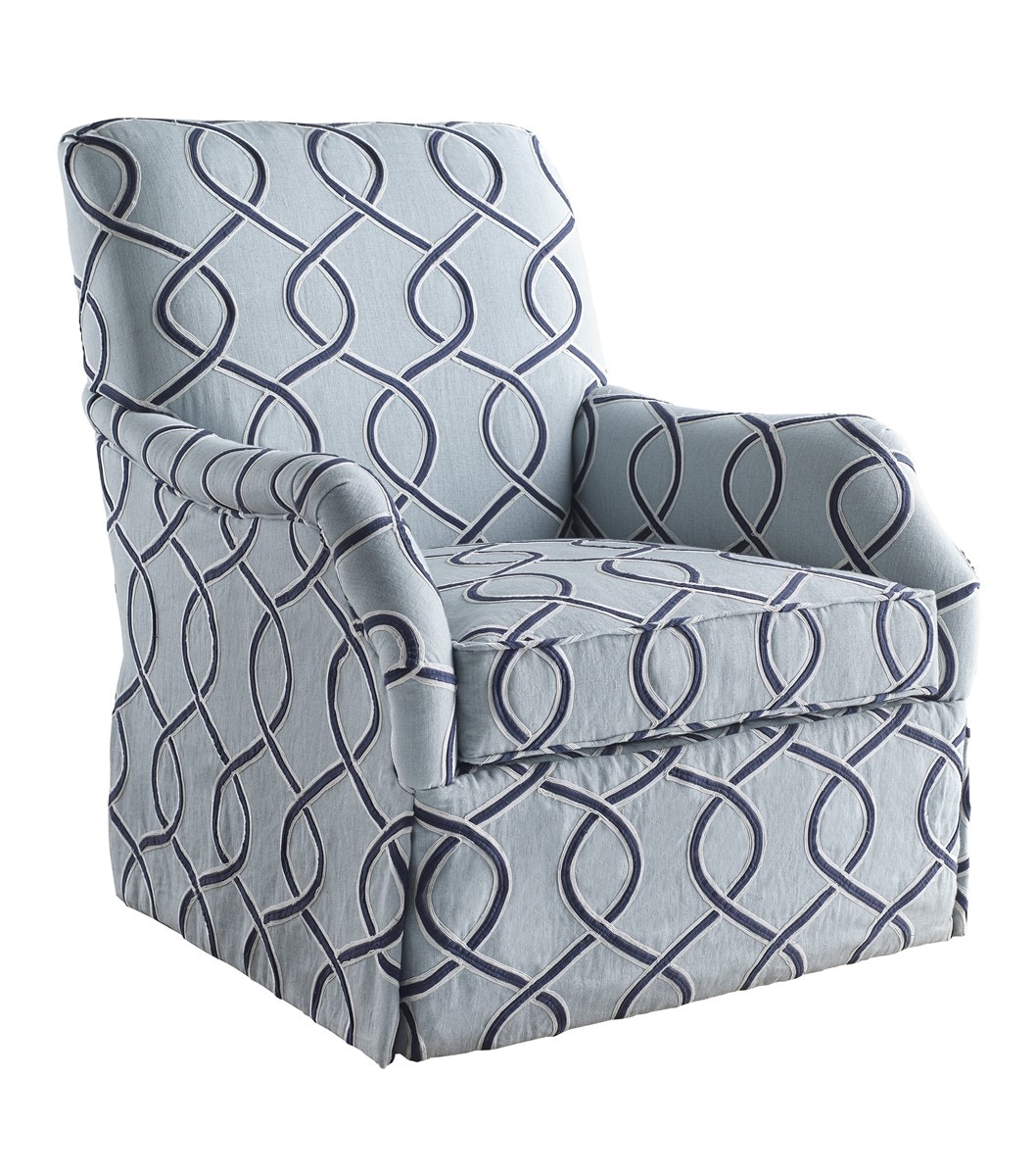 Chaddock Furniture Nora Skirted Chair U1834-1