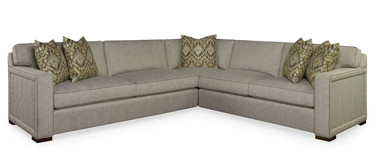 Chaddock Furniture Sir Martin I Canted Sectional 25501-MiteredSectional