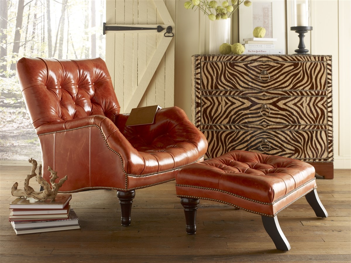 アンティーク雑貨 long chair B Chaddock Furniture L-0278-1 Living Room Sleepy Hollow Chair