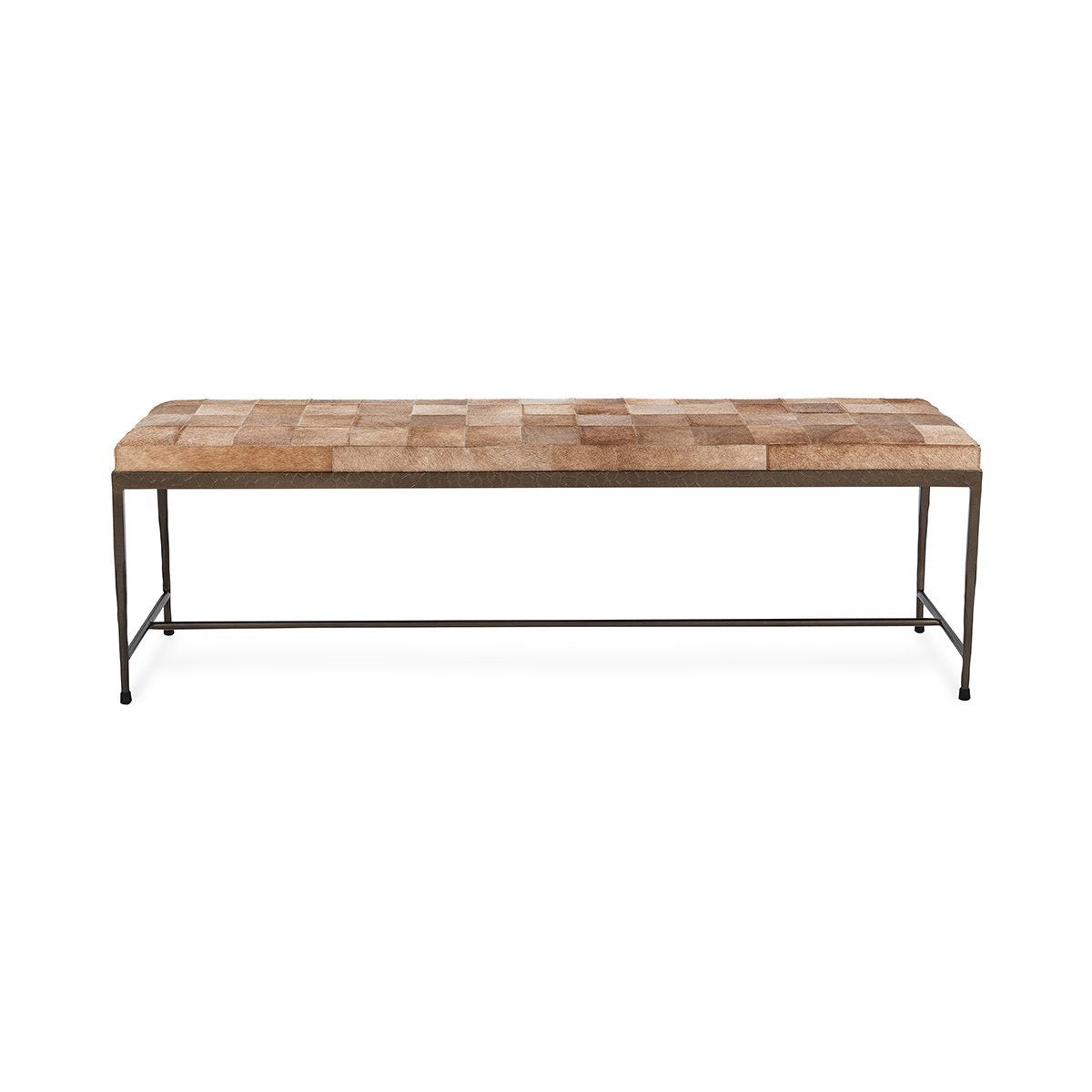 Classic Home Achen Hide 60 Bench - Canyon Sand 53002074