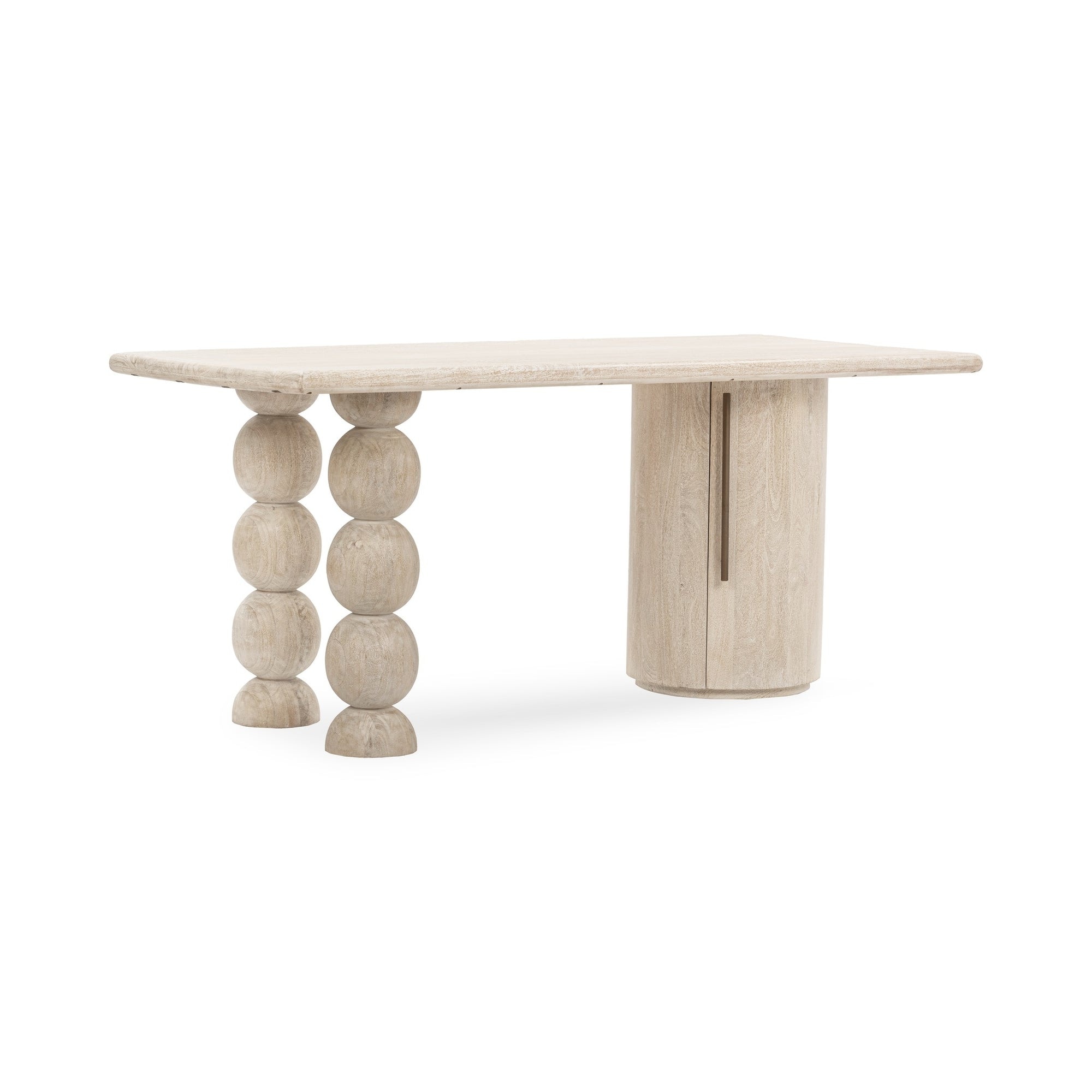 Classic Home Adir Solid Wood Desk - Cream 51012087
