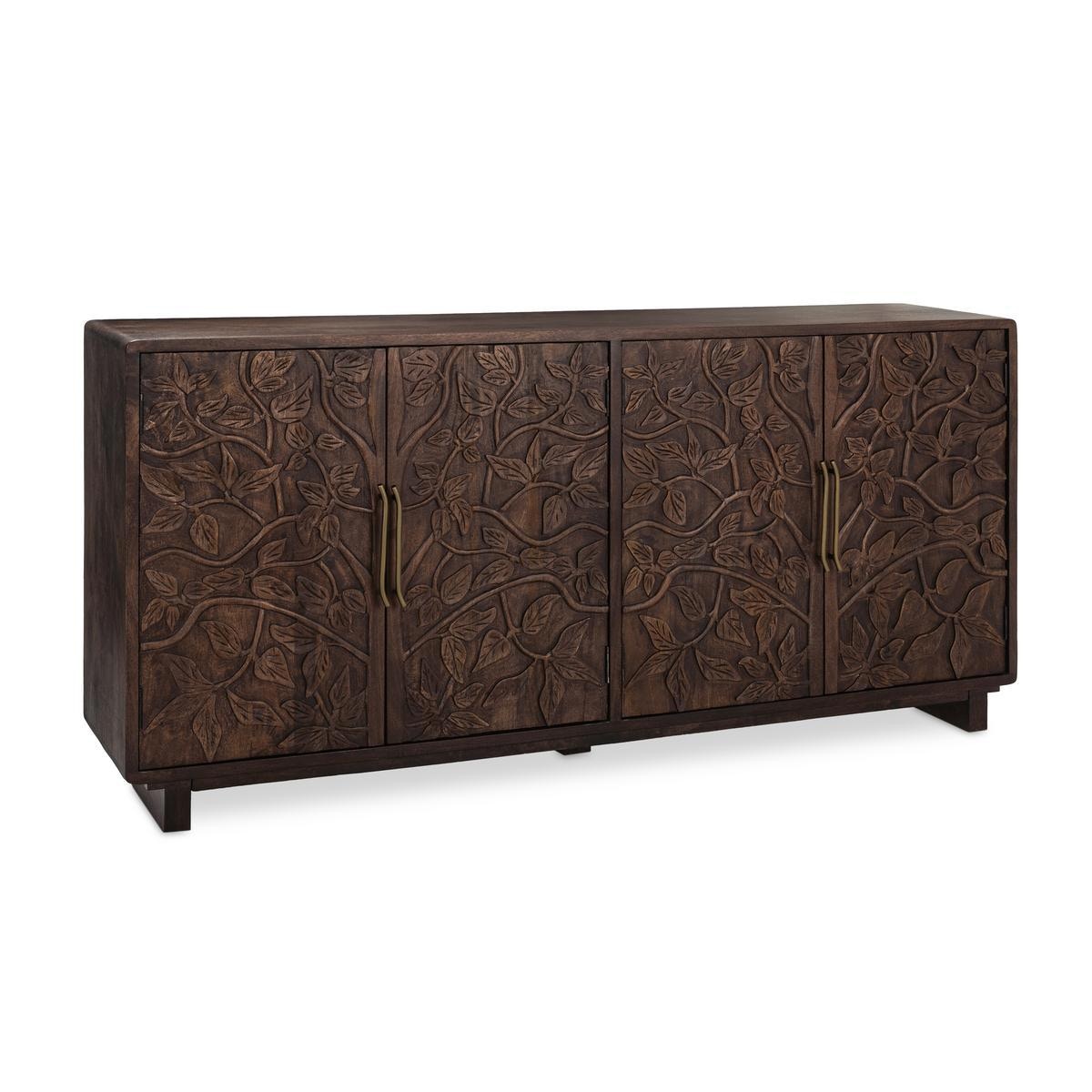 Classic Home Albero Solid Wood 4 Door Buffet 52010949