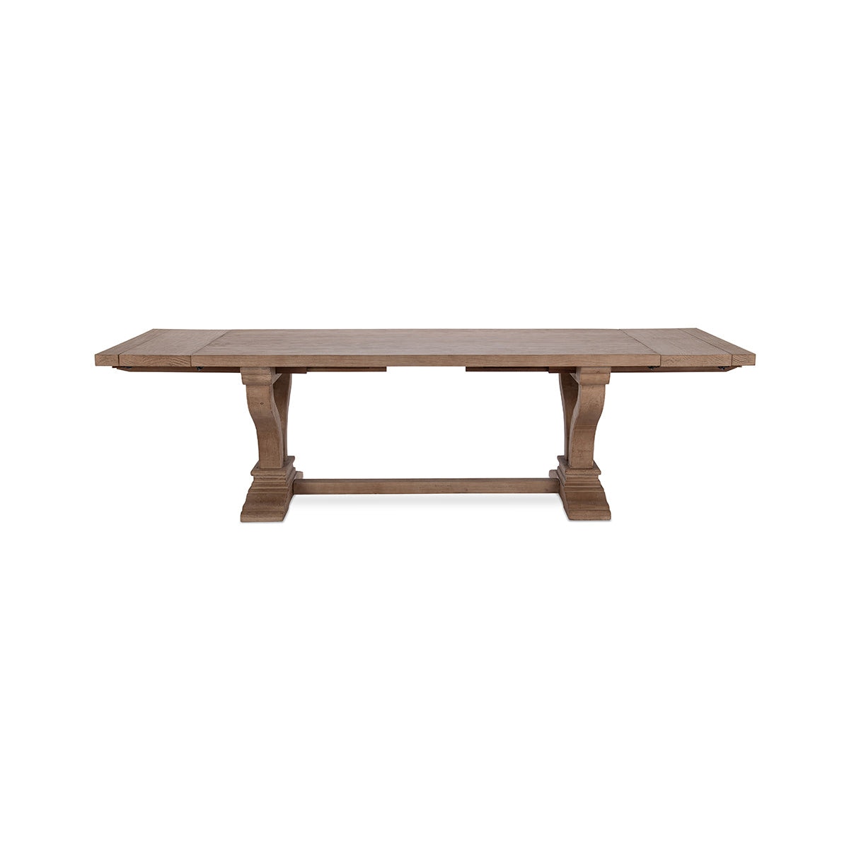 Classic Home Alexander Solid Wood Extending Dining Table - Distressed Brown 51005407
