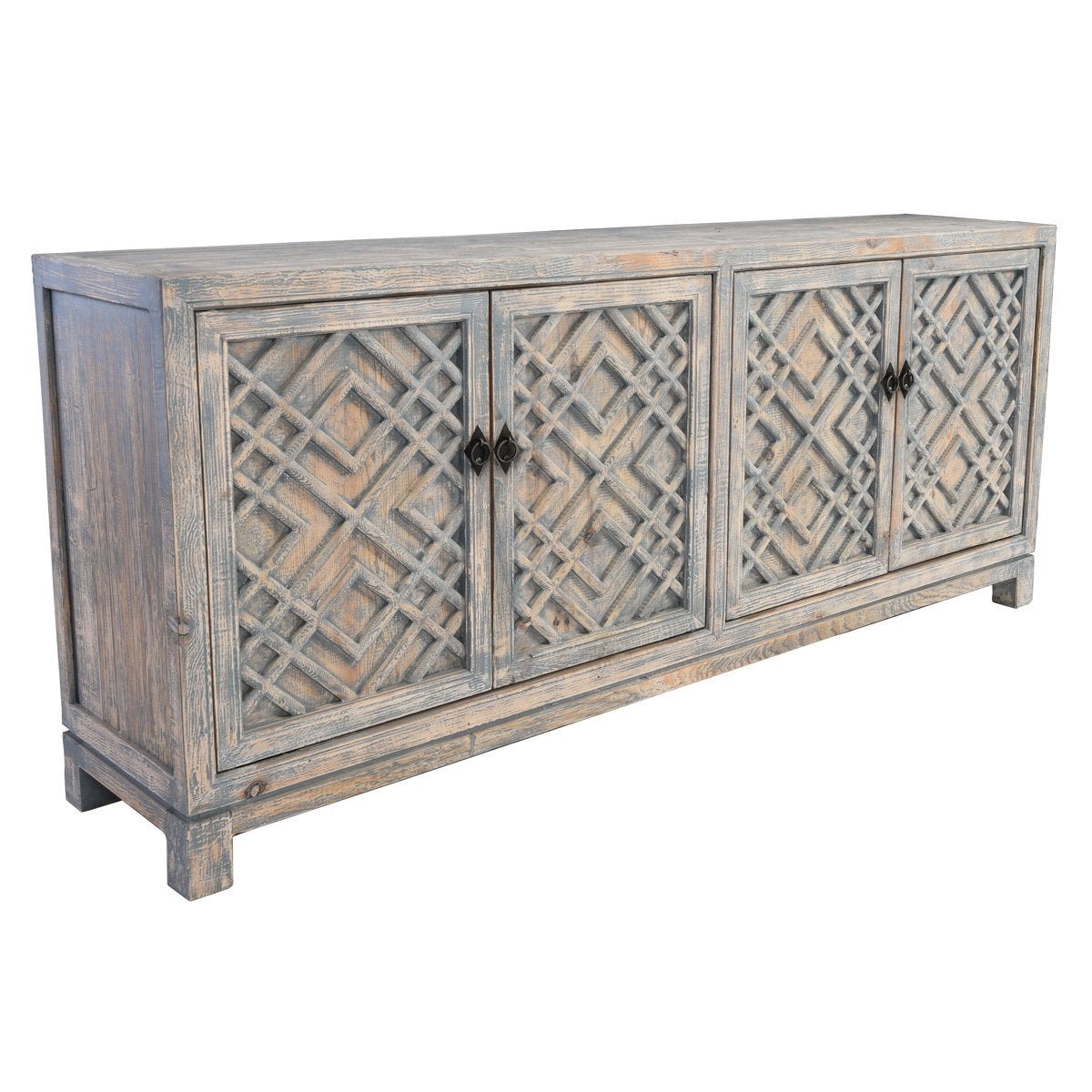 Classic Home Antigua Solid Wood 4 Door Cabinet 52003883