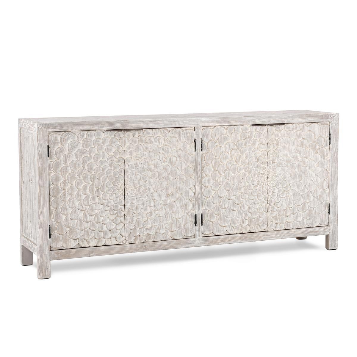 Classic Home Astrid Solid Wood 4 Door Cabinet 52004638
