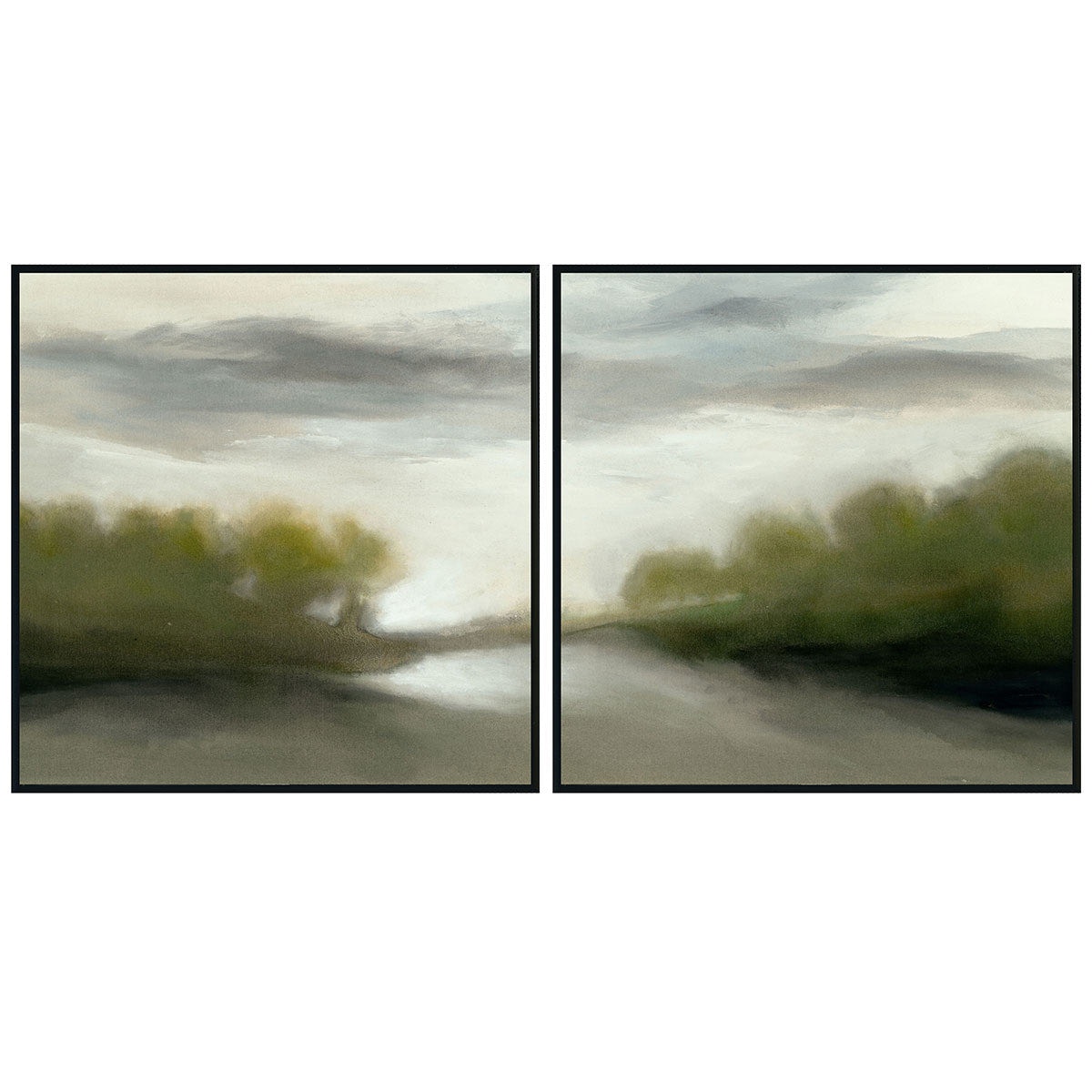 Classic Home Bewildered Painting 72x36 Set of 2 by Buddy Whitlock 560077127236BKS