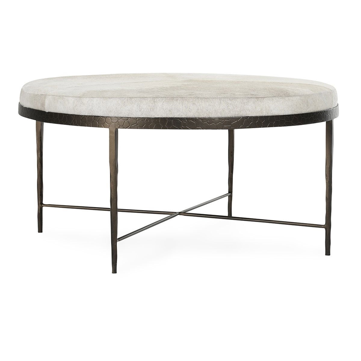 Classic Home Bose Hide Round Coffee Table 51011899