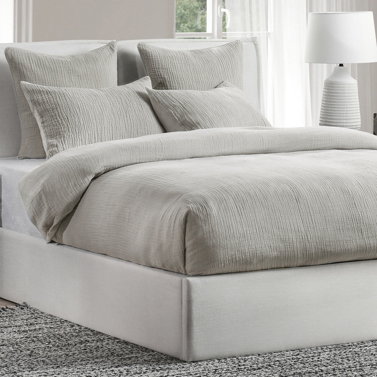 Classic Home Cardiff Duvet Collection - Gray V250177