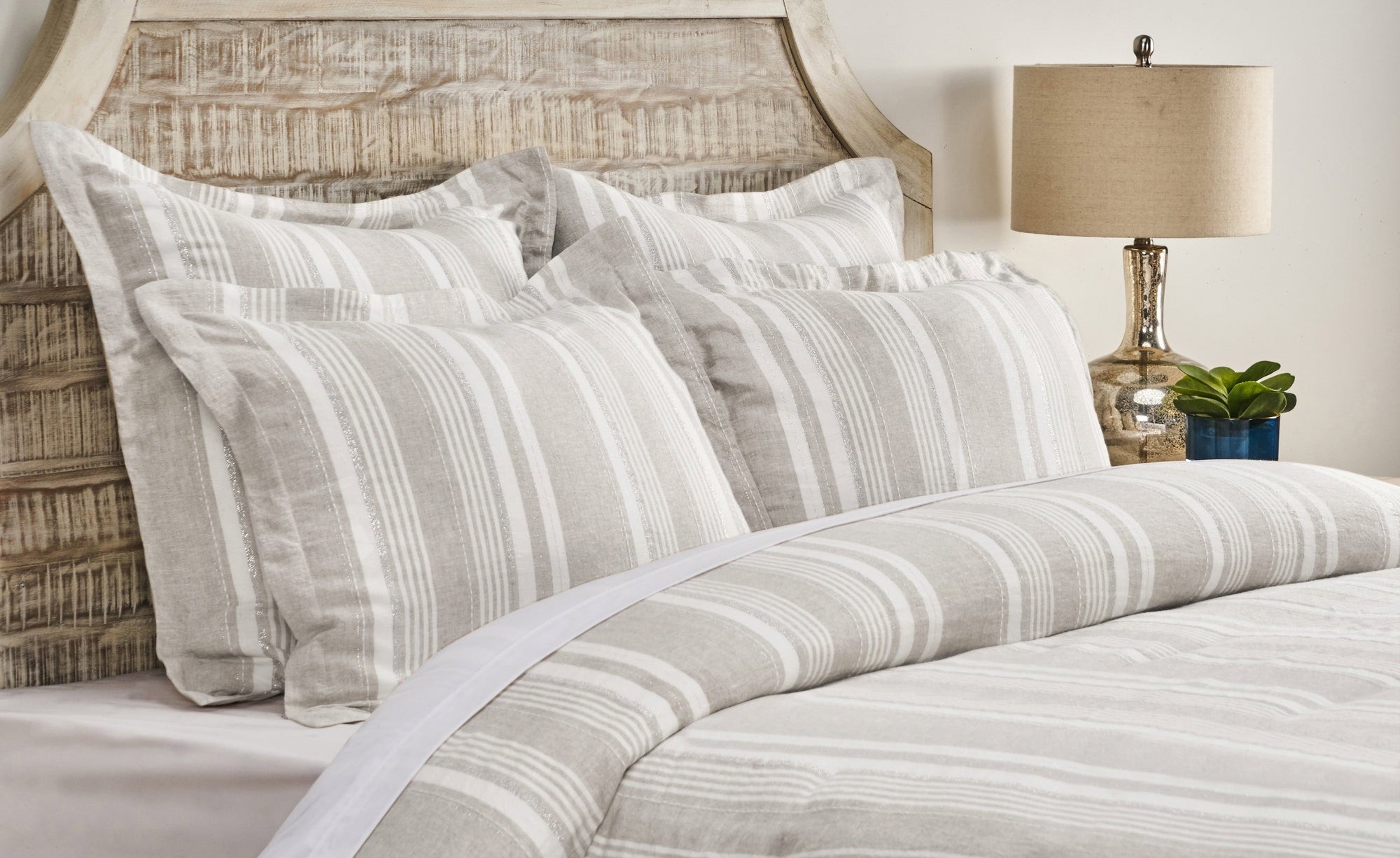 Classic Home Dale Duvet Collection - Ivory V150712
