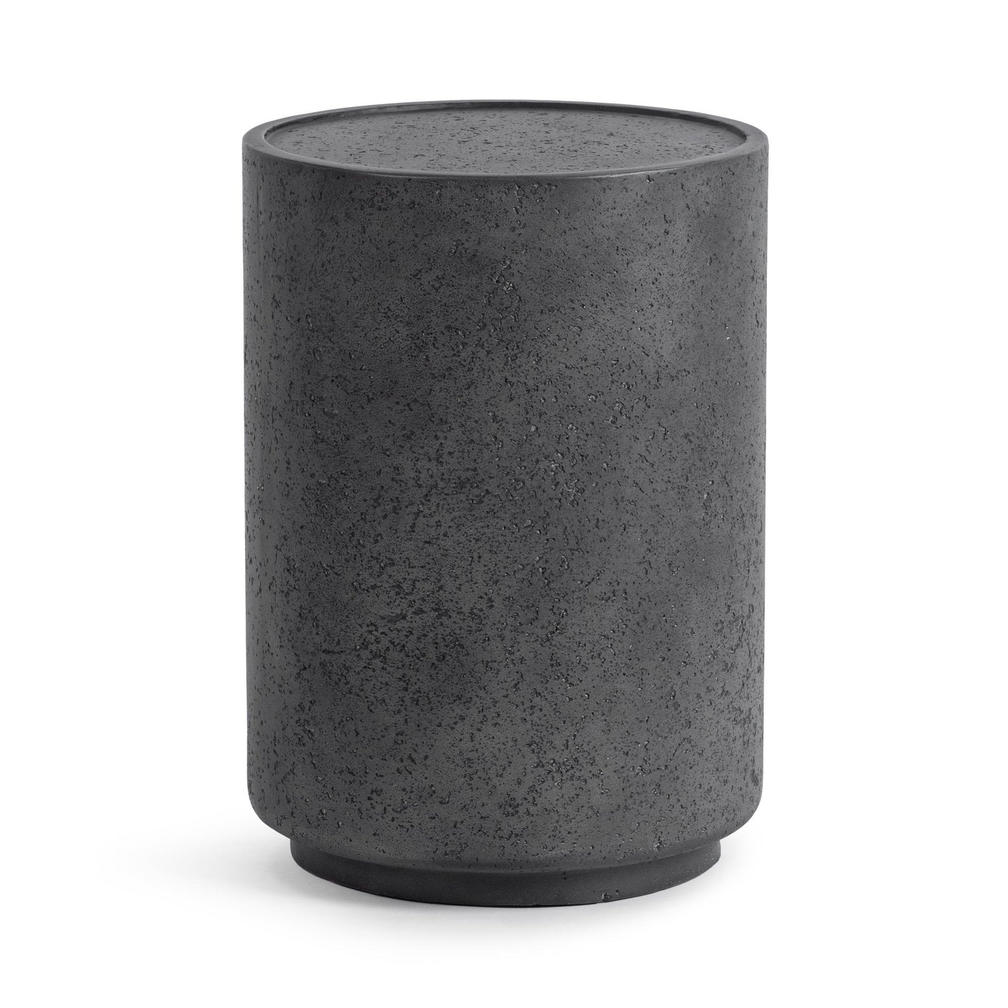 Classic Home Darsa 20 Outdoor Round Accent Table - Dark Gray 51031801