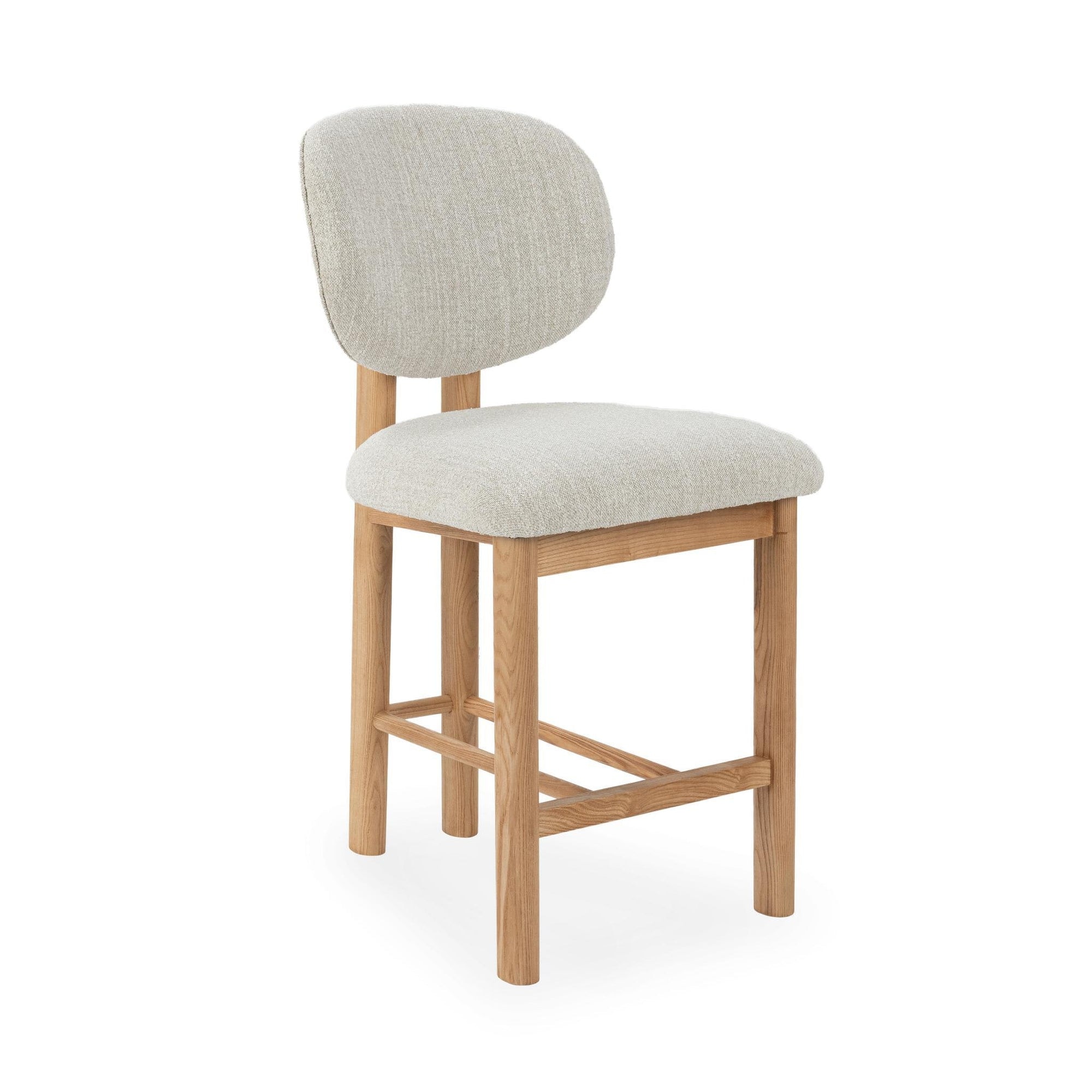 Classic Home Delancey Upholstered Counter Stool - Autumn Cream 53051830