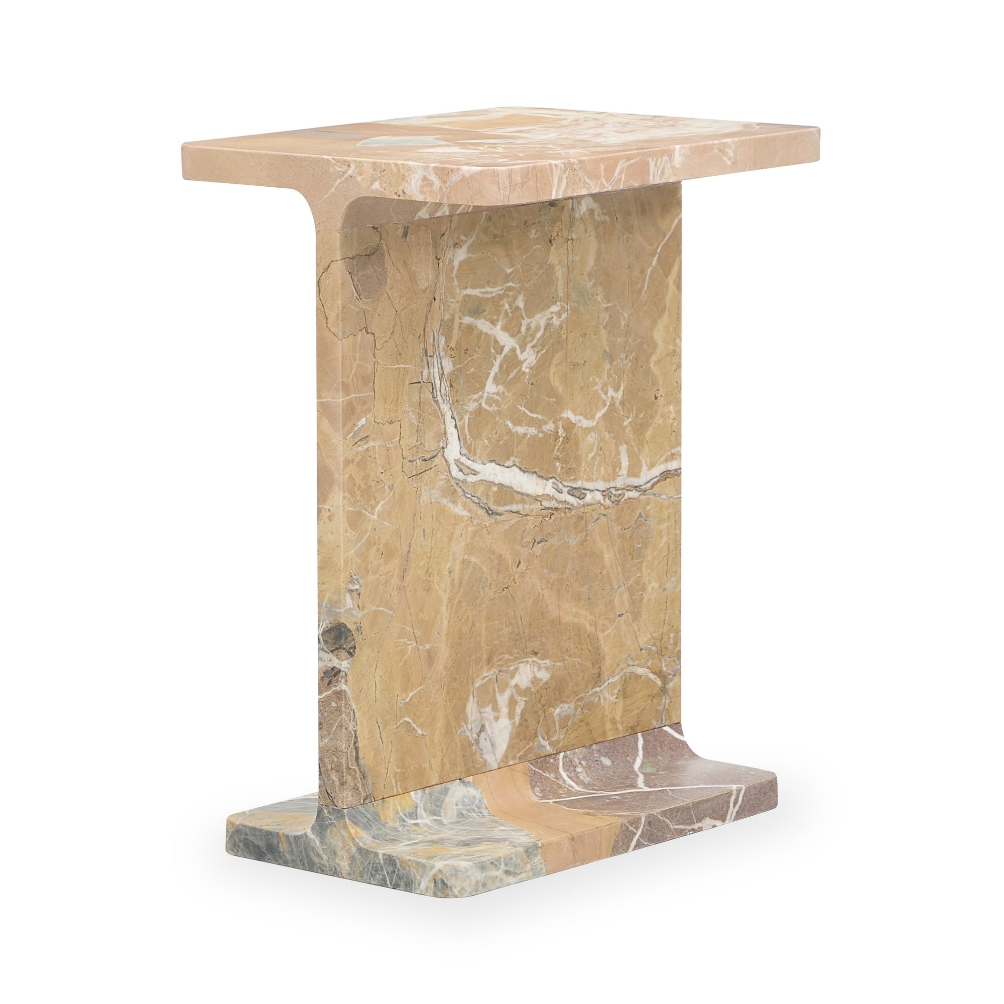 Classic Home Delaney Marble Rectangle Accent Table 51012046