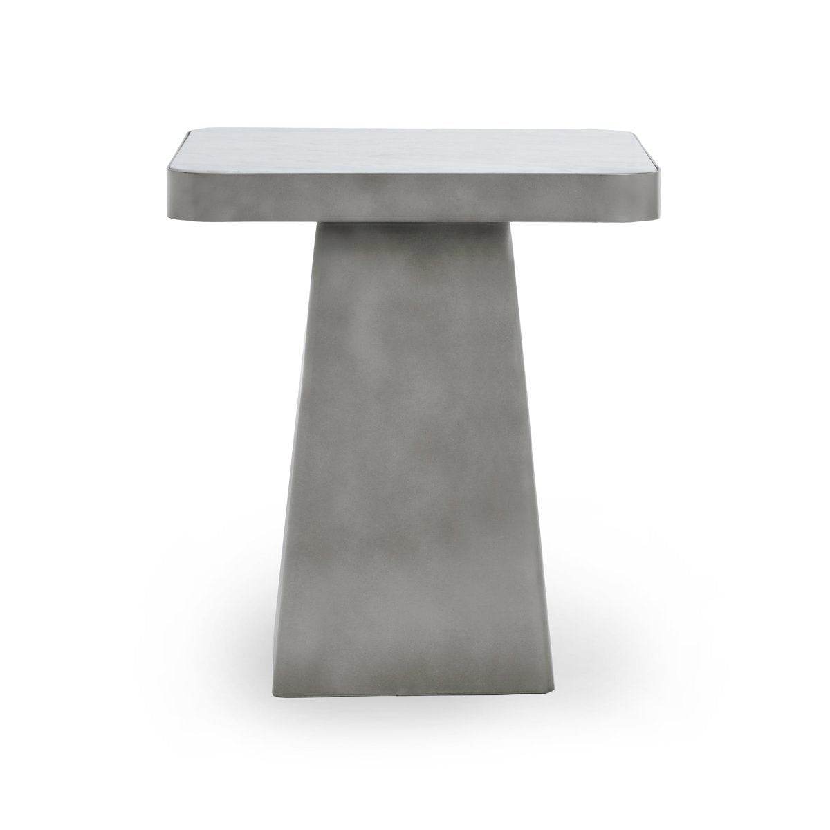 Classic Home Far Marble/Metal Square End Table 51011911