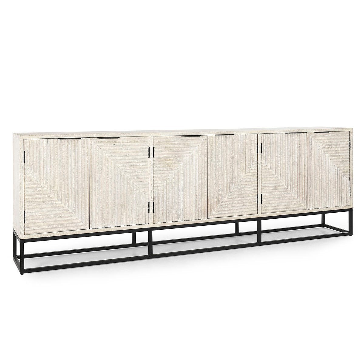 Classic Home Flint Solid Wood 6 Door Cabinet 52010837