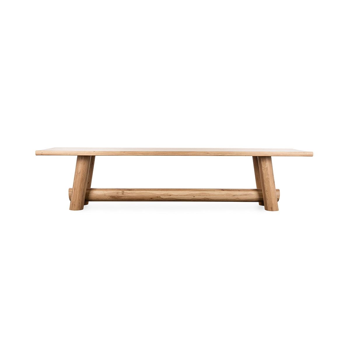 Classic Home Foundation Solid Wood Rectangle Gathering Table - Light Oak 51005973