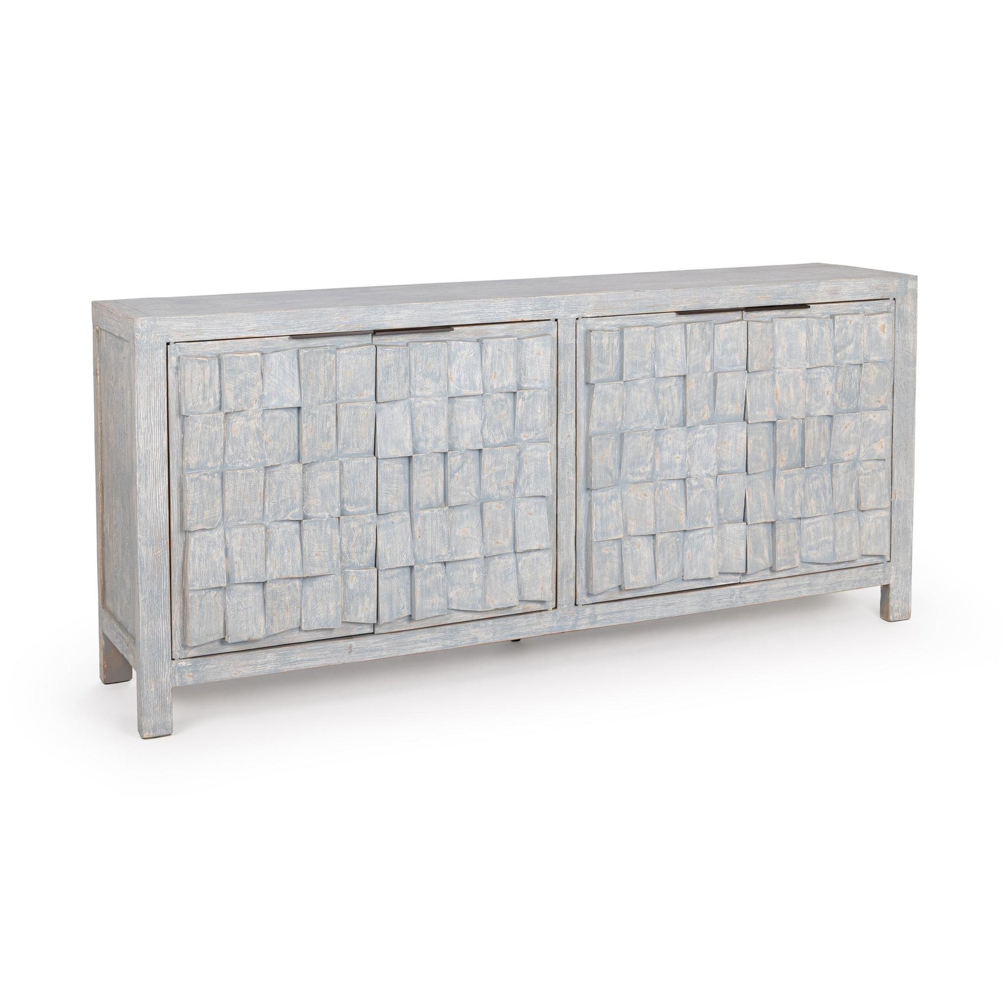 Classic Home Gama 4 Door Cabinet - Blue Washed 52004729
