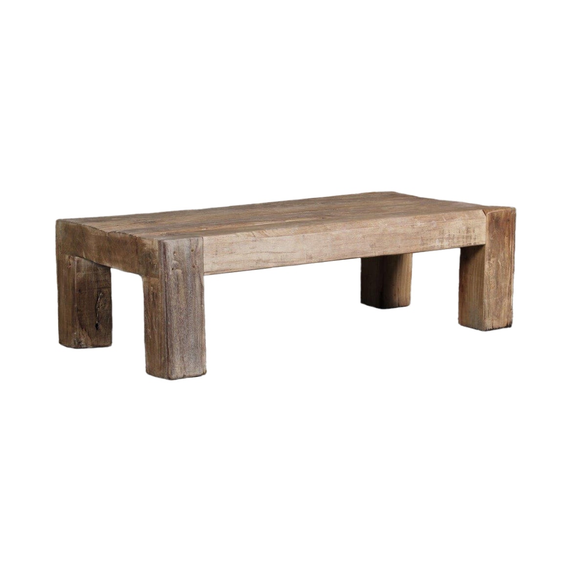 Classic Home Giza Reclaimed Wood 60 Coffee Table - Natural 59012112