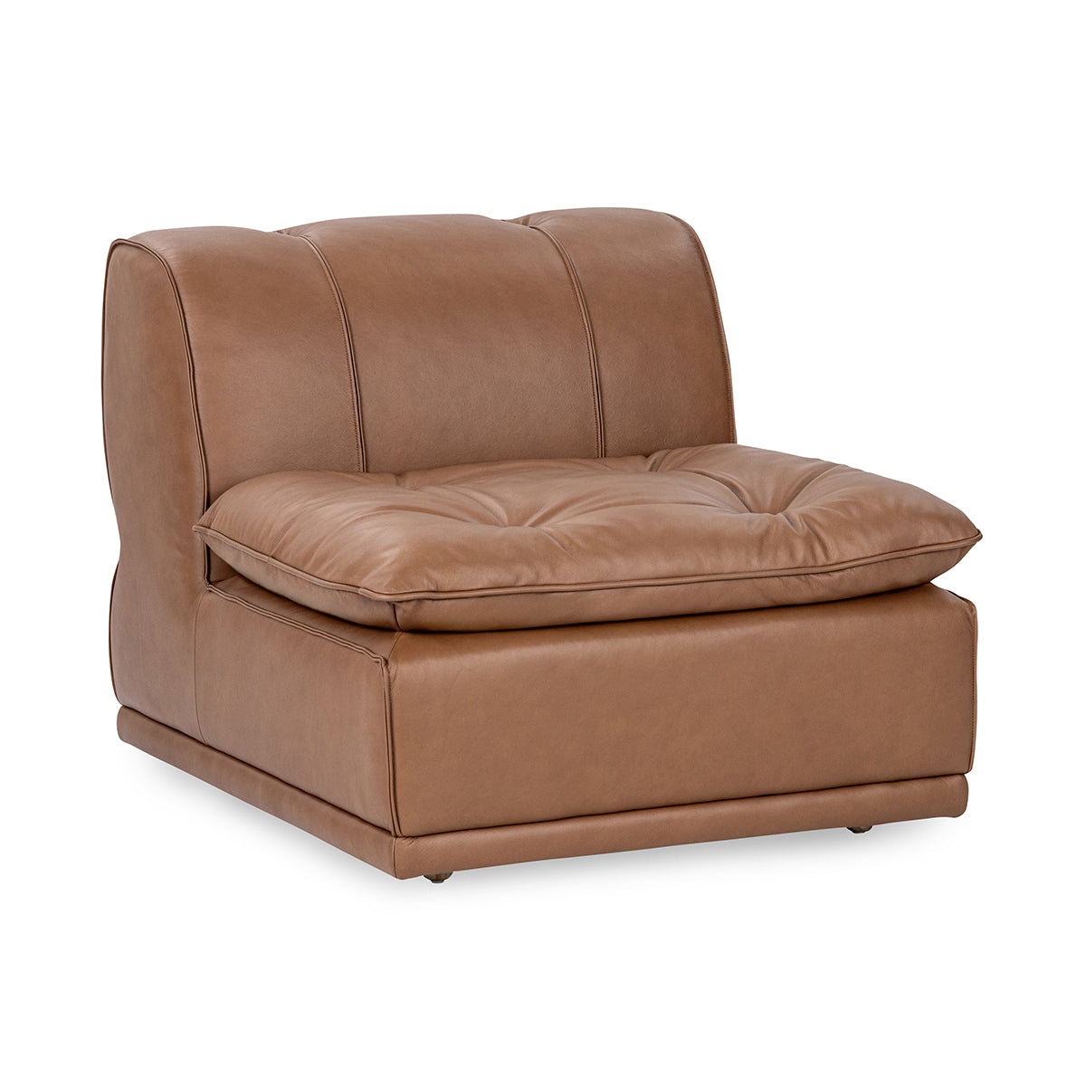 Classic Home Haven Leather Armless Chair 610256433