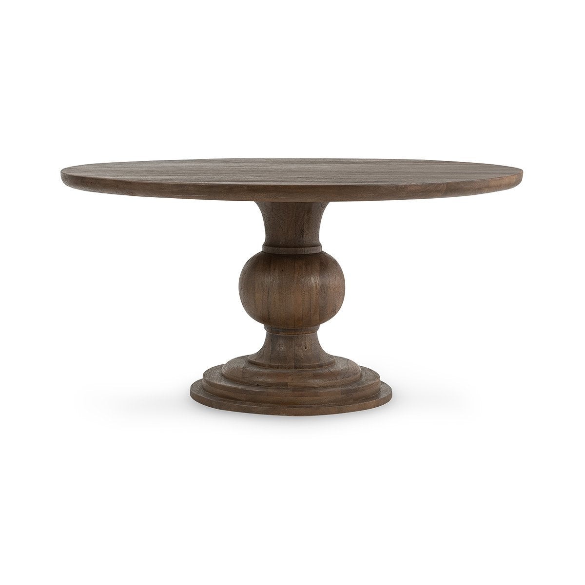 Classic Home Hera Solid Wood Dining Table - Pecan Brown - 60 51011920