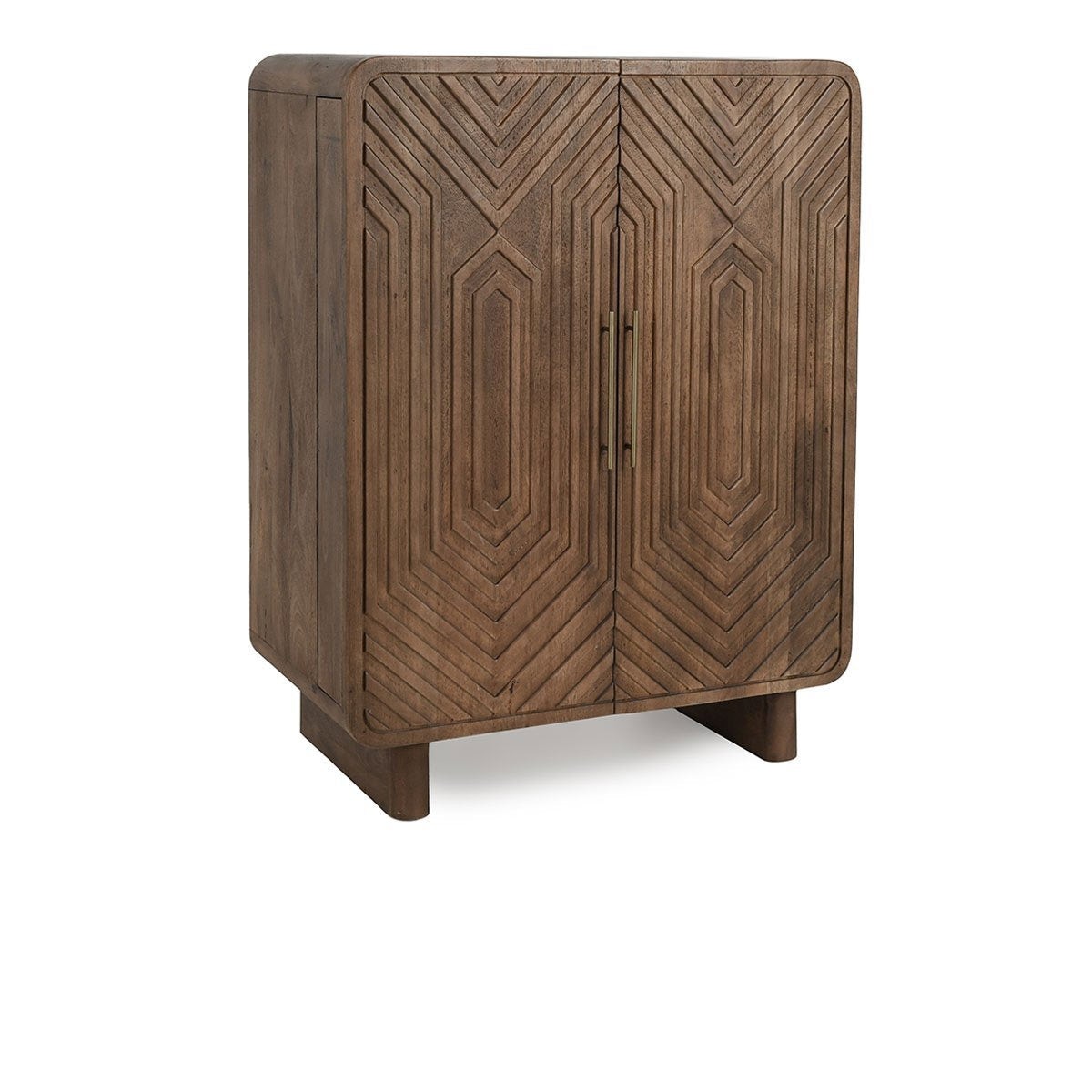 Classic Home Holmes Solid Wood Bar Cabinet 52010834