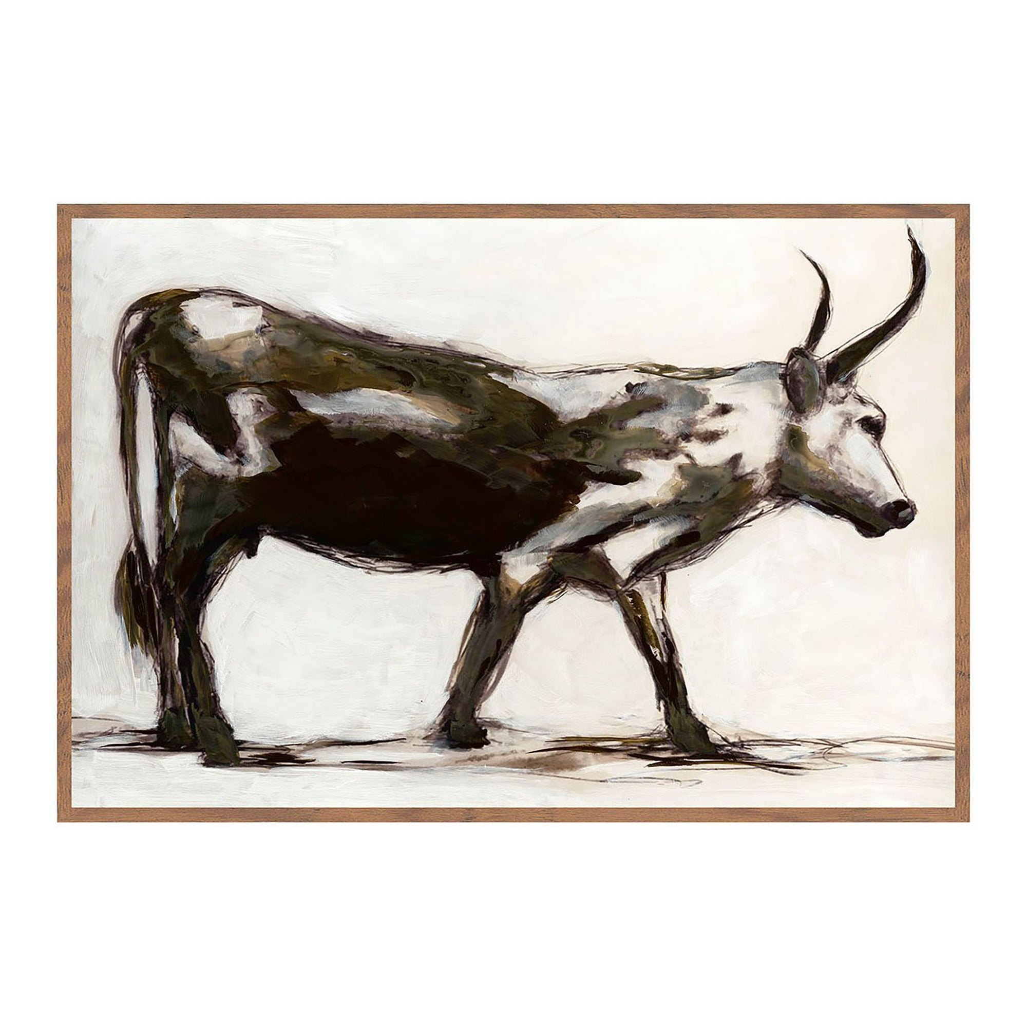 Classic Home Horn Painting 48x72 by Buddy Whitlock 560077414872WND