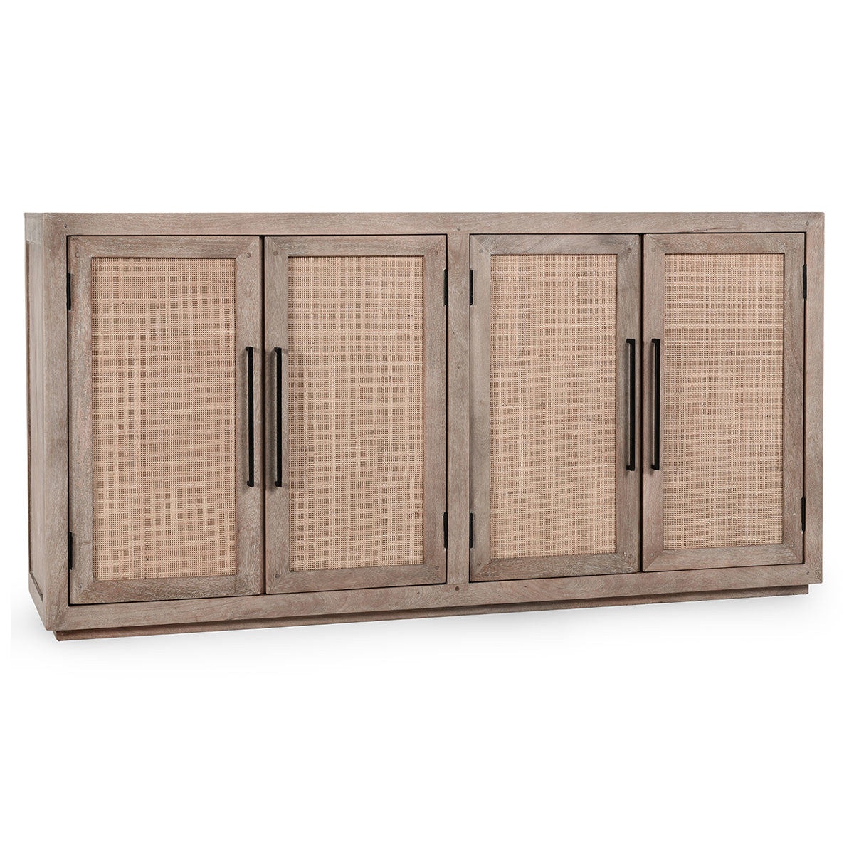 Classic Home Jensen Solid Wood 4 Door Cabinet 52010901