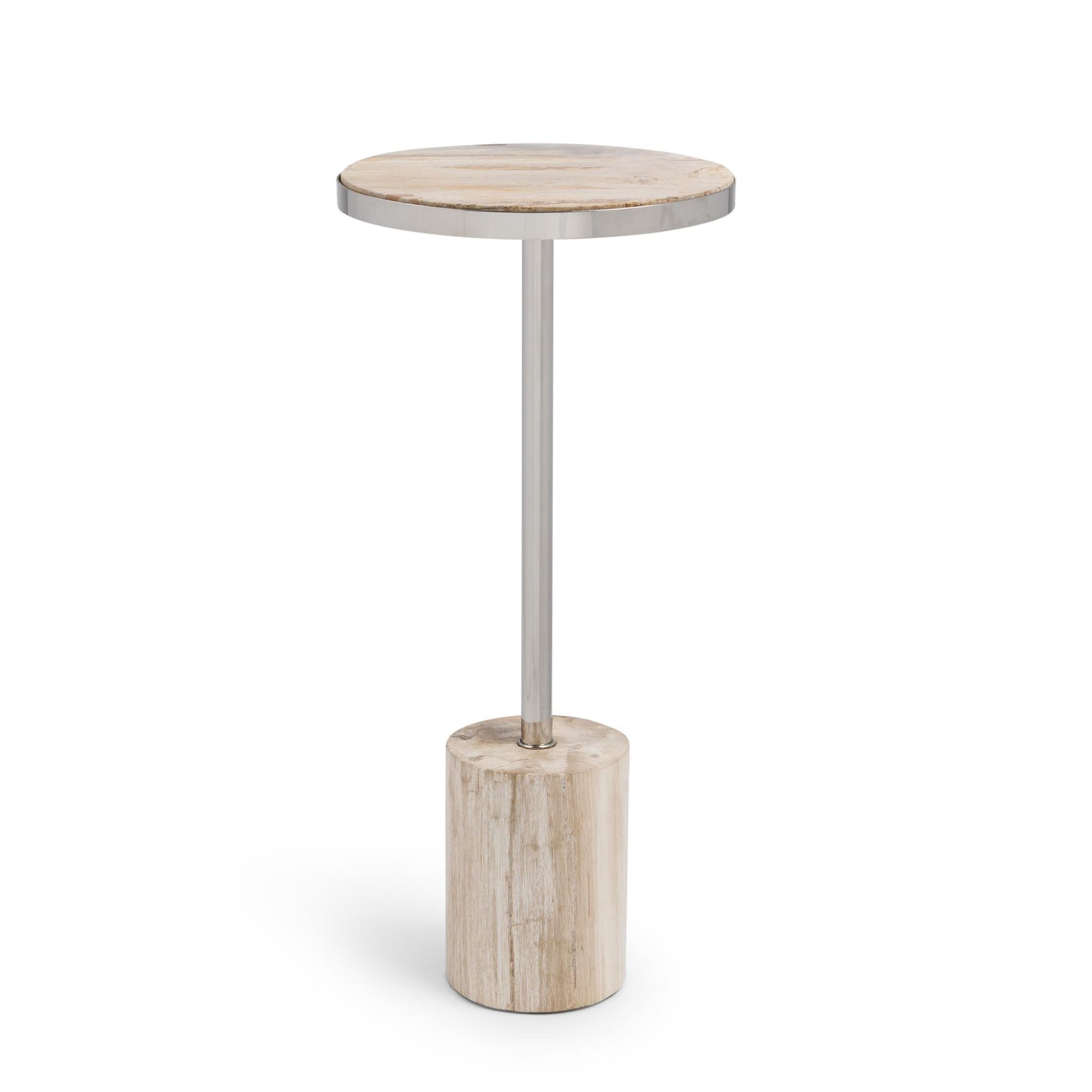 Classic Home Jordyn Round Medium Accent - Table Sepia Vein 51020035