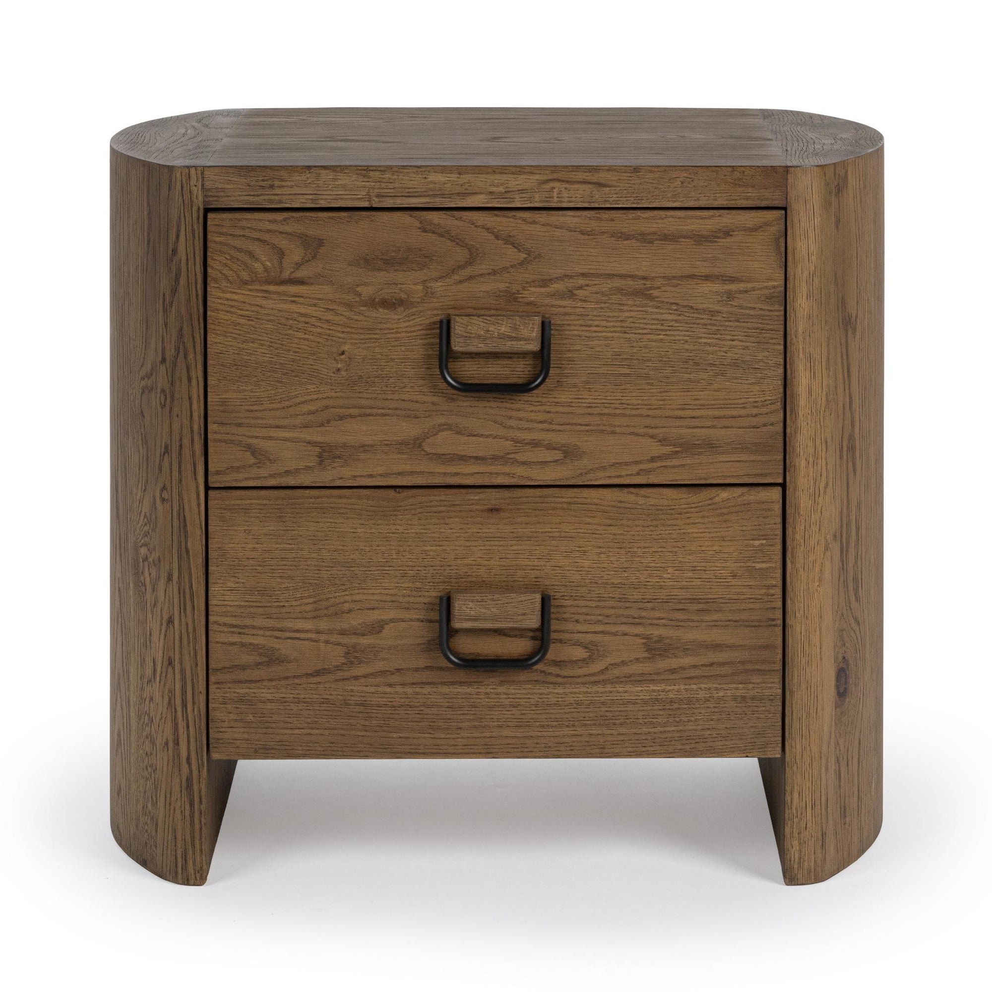 Classic Home Kyrie 2 Drawer Nightstand - Tawny Brown 54003237