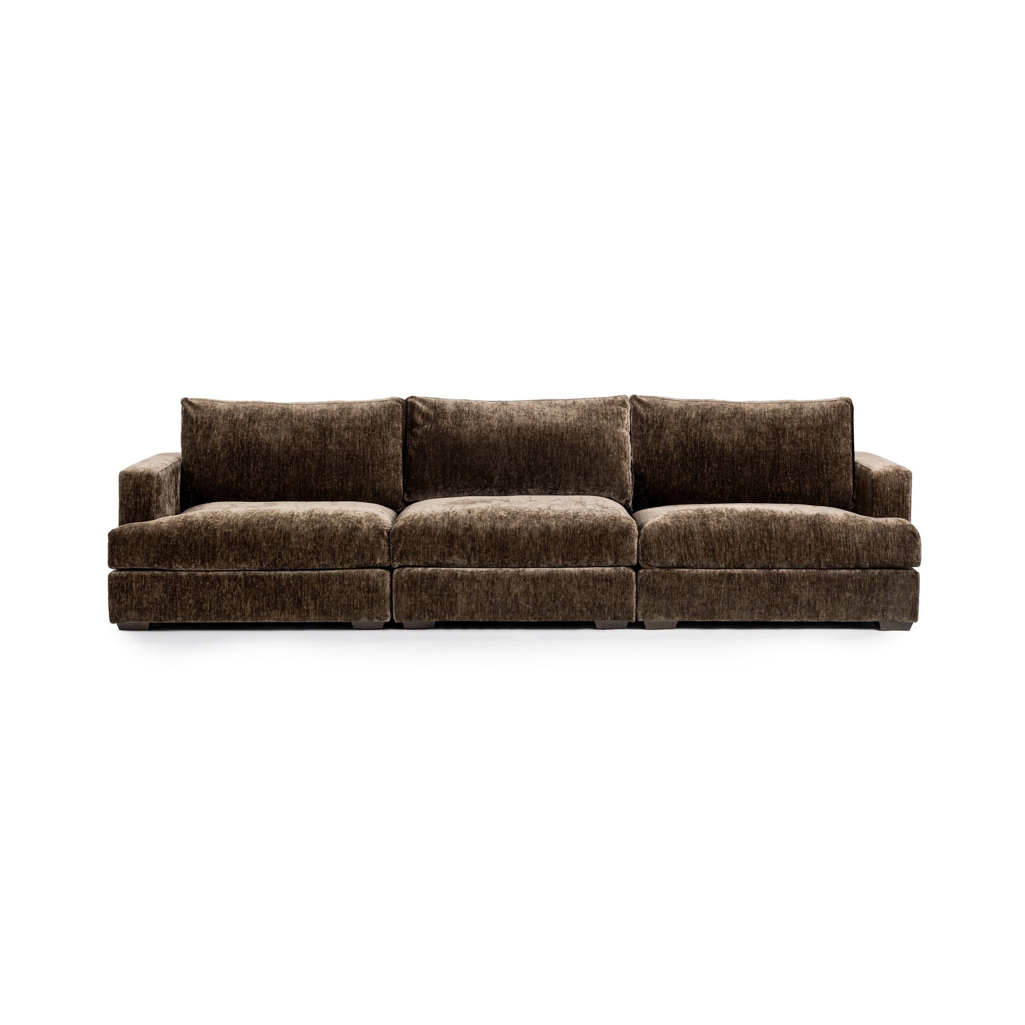 Classic Home Ludwig 3pc Sofa - Mossed Brown 4110SC2301