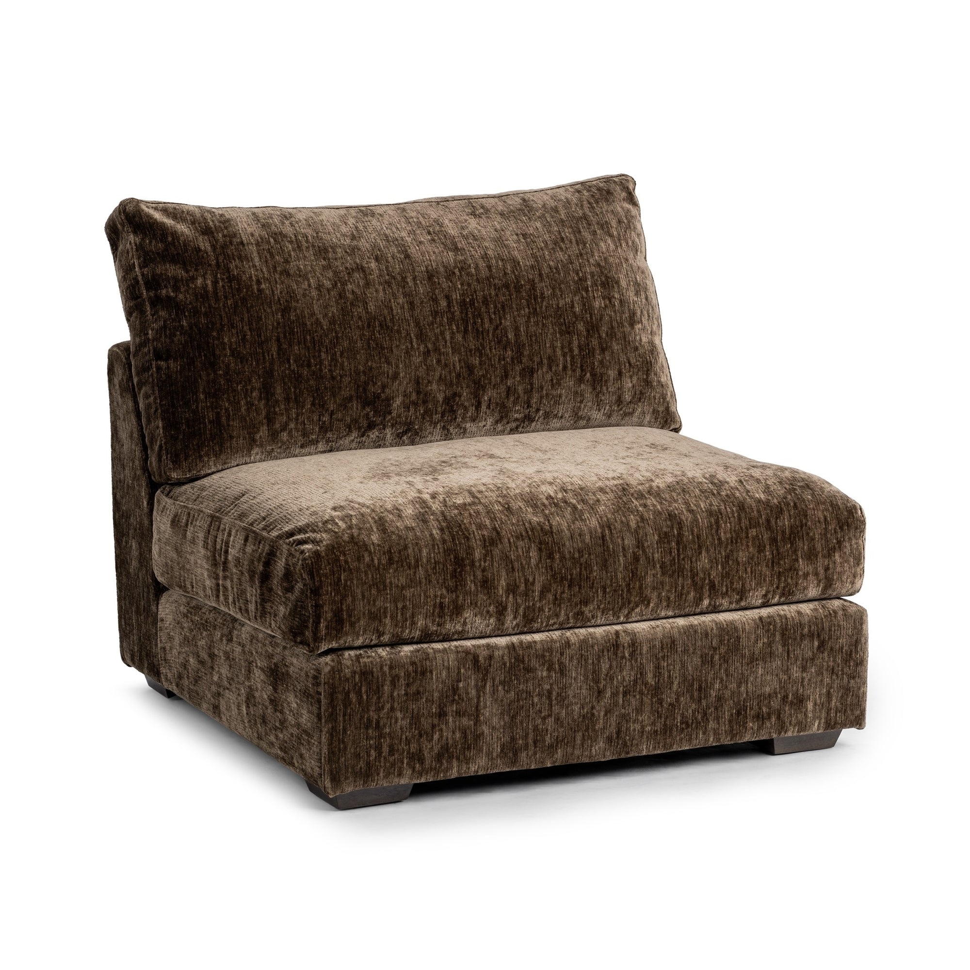 Classic Home Ludwig Armless Chair - Mossed Brown 41105322301