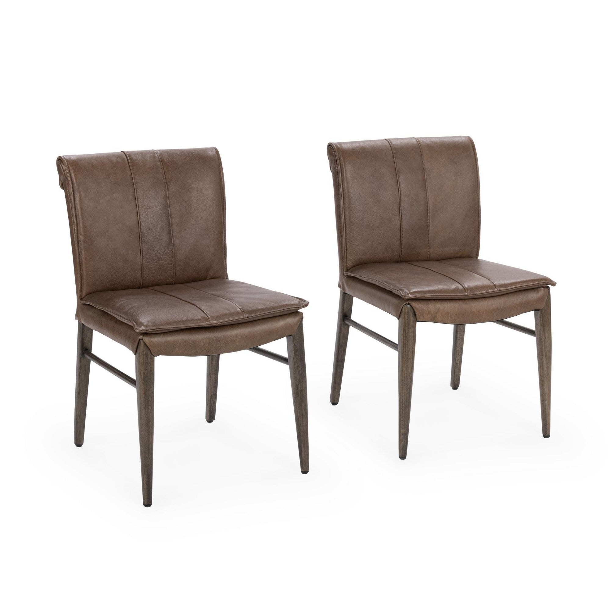 Classic Home Lynden Dining Chair Set of 2 - Maple Brown 53006503