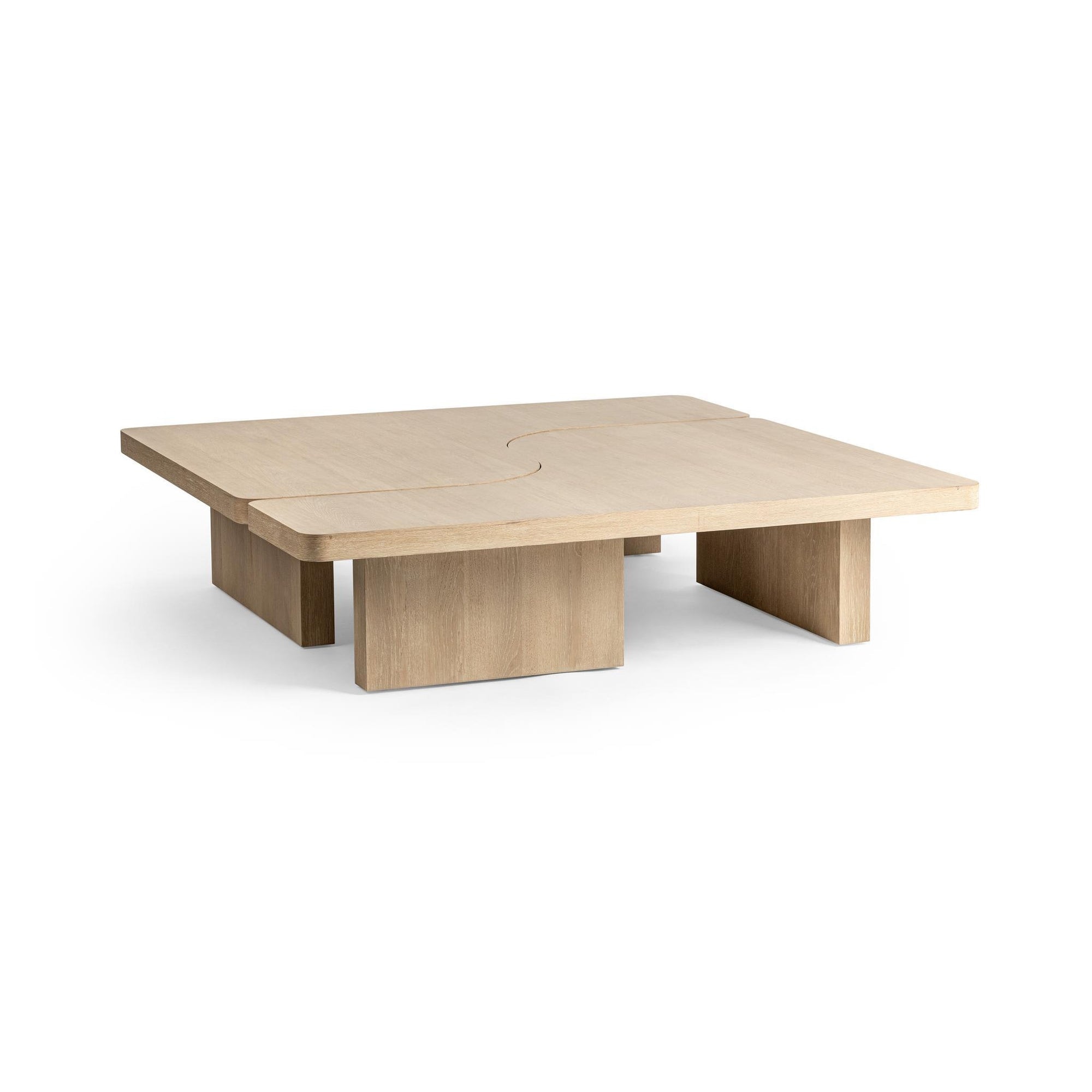 Classic Home Melina 2 Piece Coffee Table - Coastal Drift 51031856