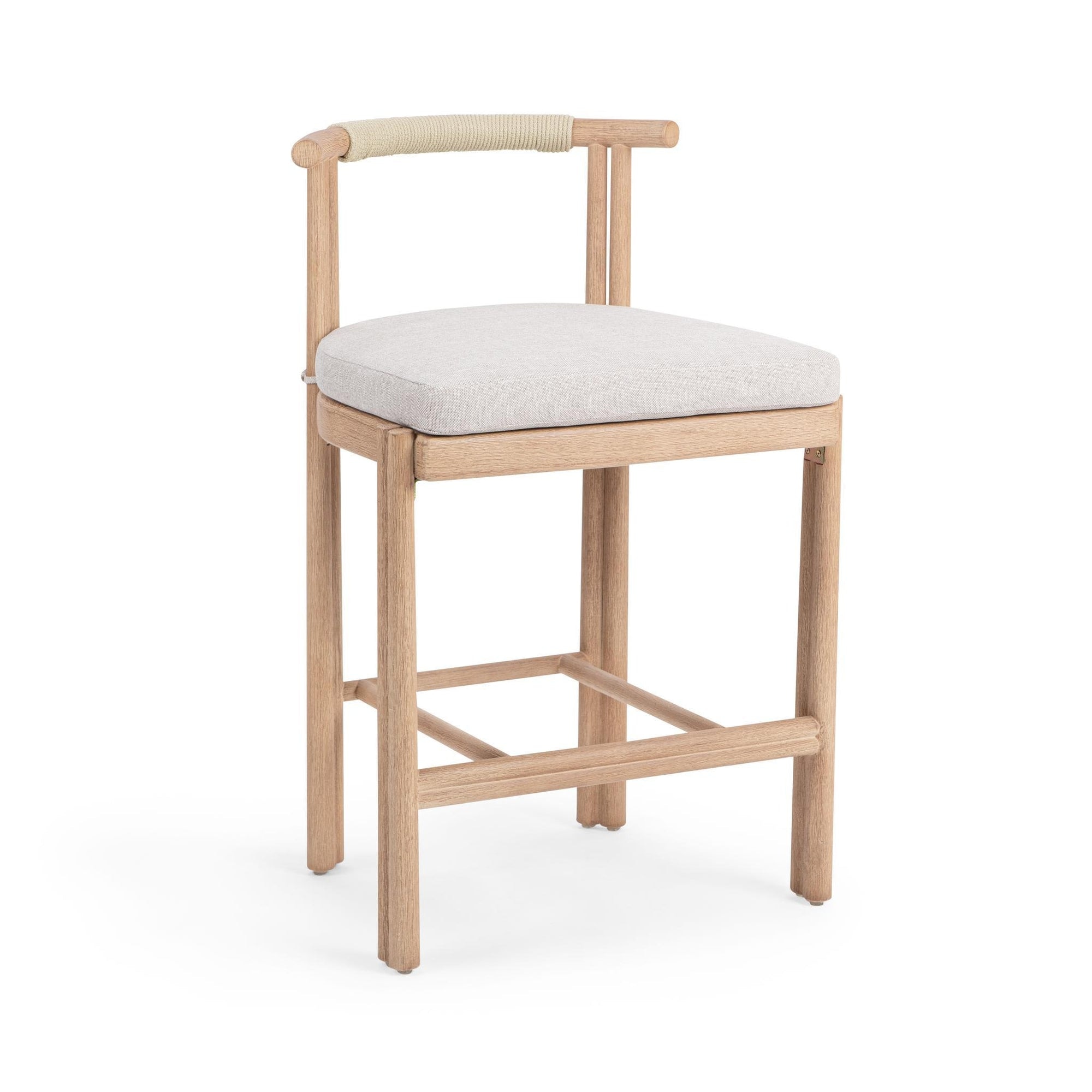 Classic Home Oliver Outdoor Armless Counter Stool - Butterscotch 53006644