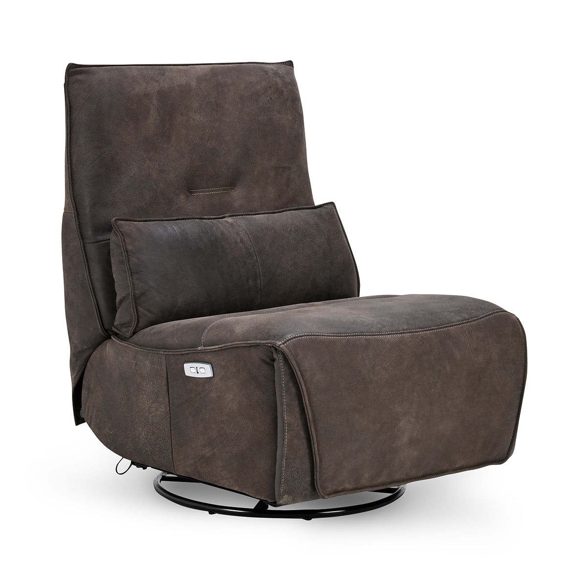 Classic Home Paige Leather Power Recliner Swivel Chair 2187RE21