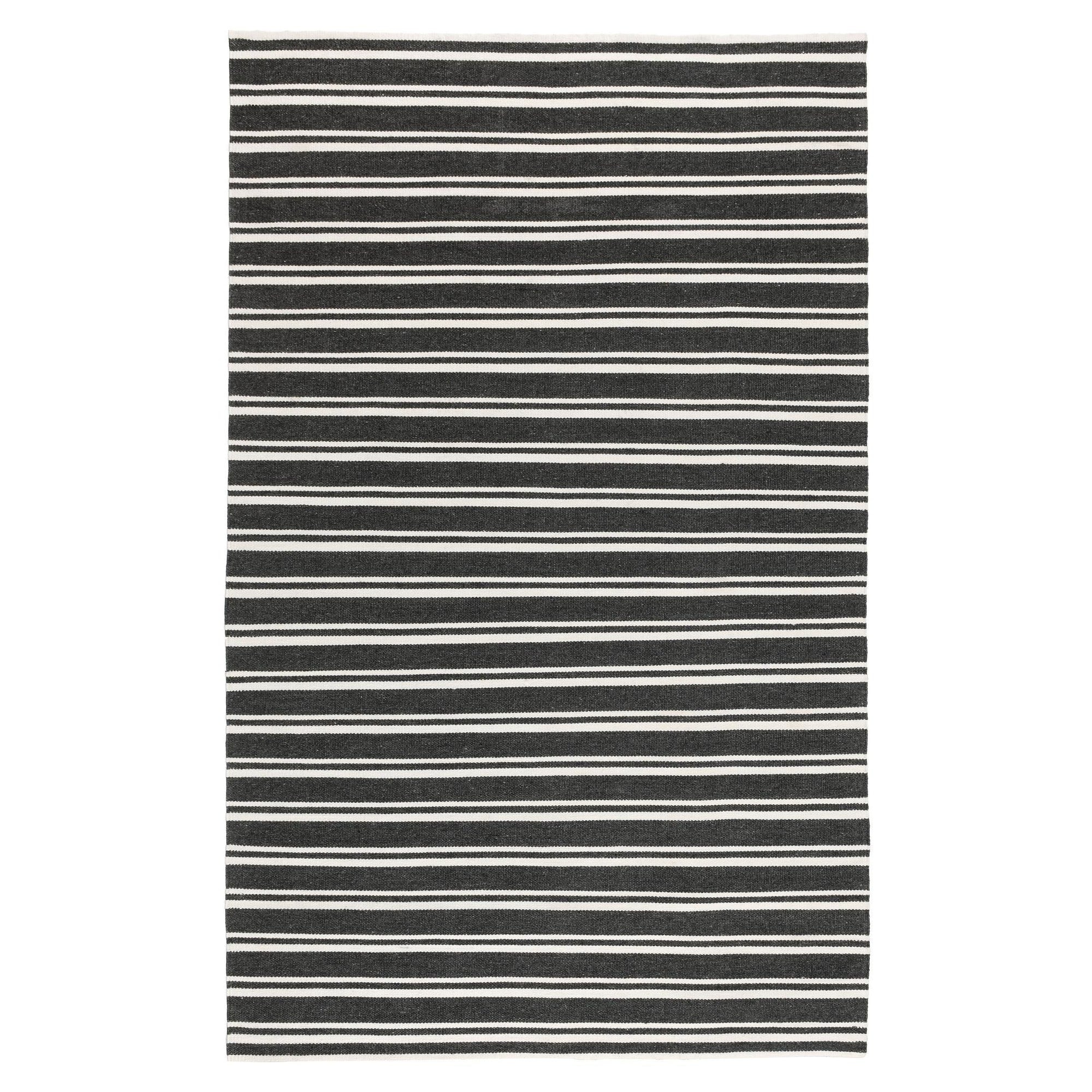 Classic Home Performance Palma Stripe Rug - Charcoal/Ivory 30132520