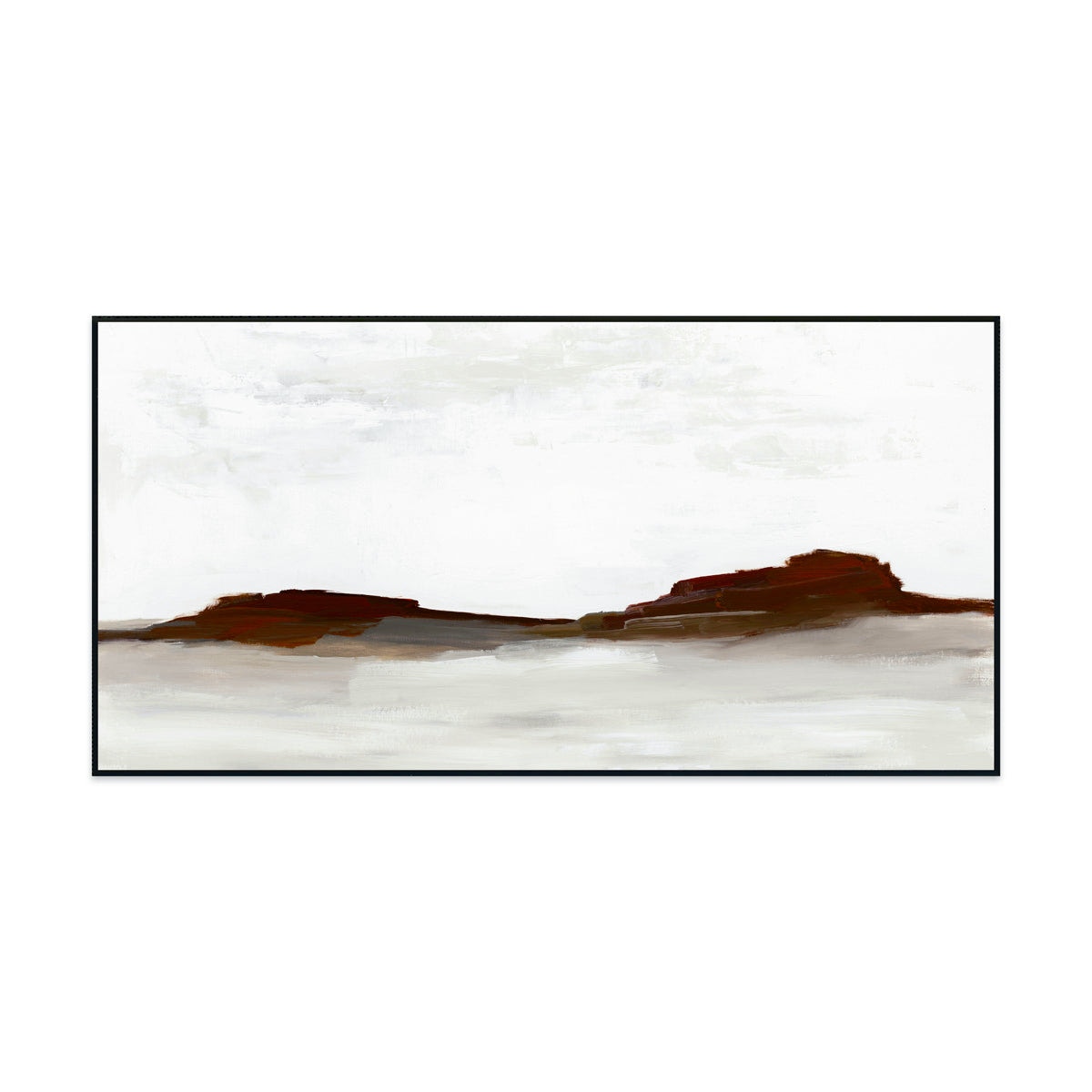 Classic Home Red Rock Painting Art 72x36 by Buddy Whitlock 56007620C