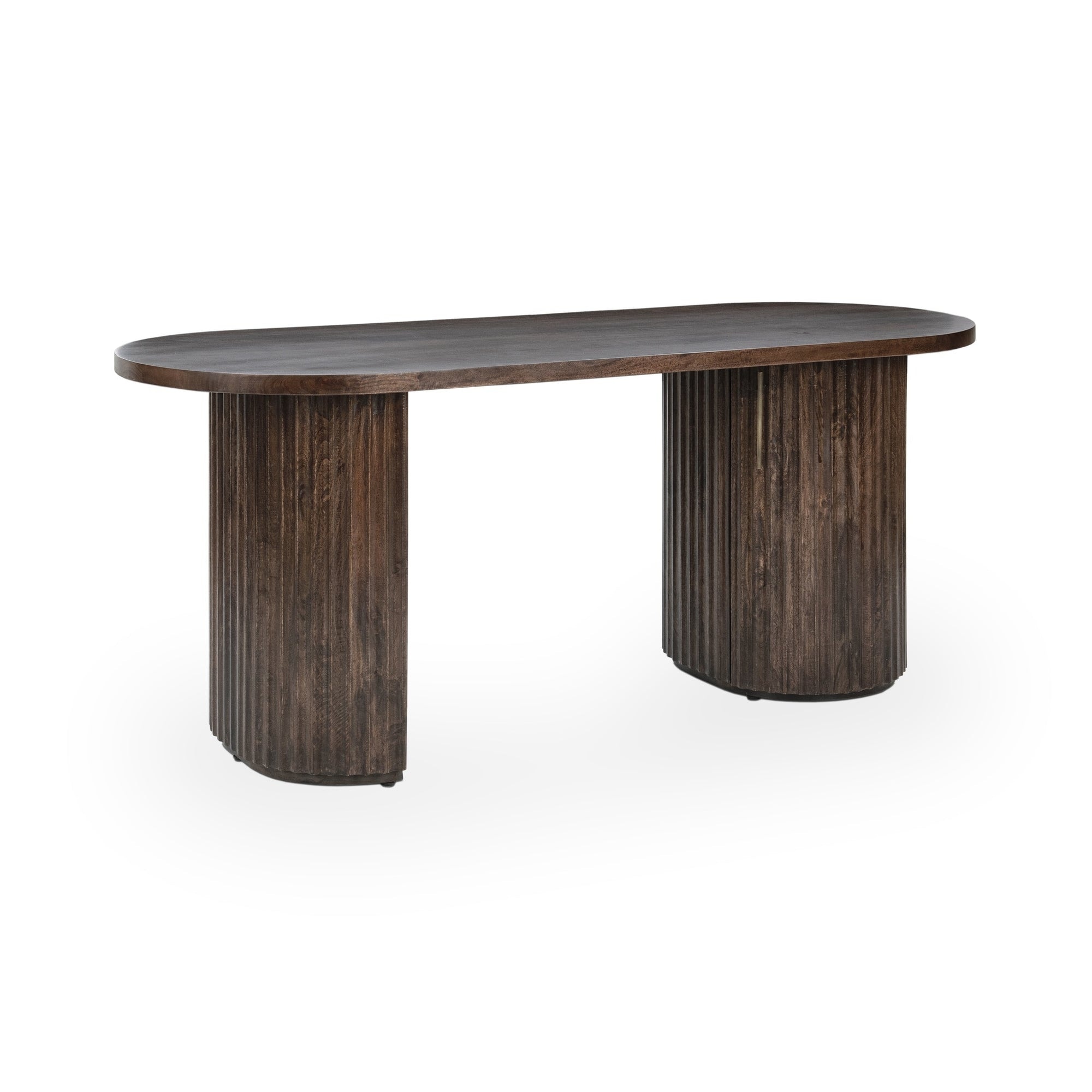 Classic Home Redford Solid Wood Desk - Kona Brown 51012051