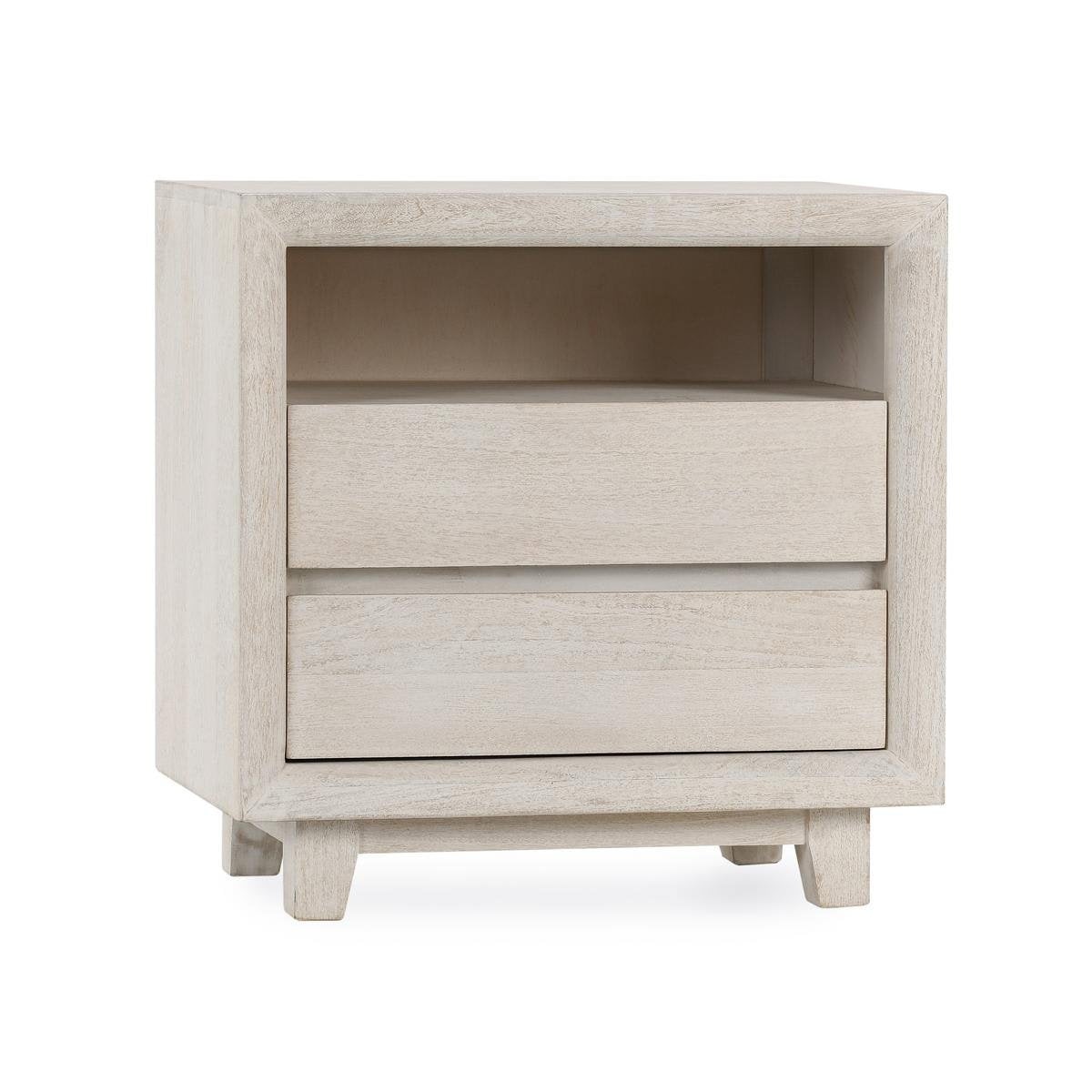 Classic Home Reece Solid Wood 2 Drawer Nightstand 52010860