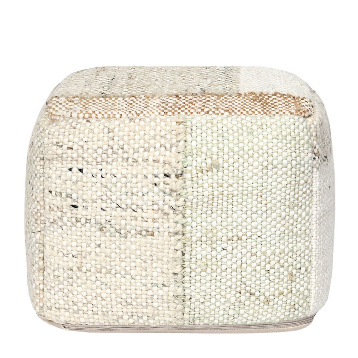 Classic Home Ritsa Pouf 18x18x14 - Multi VP12216