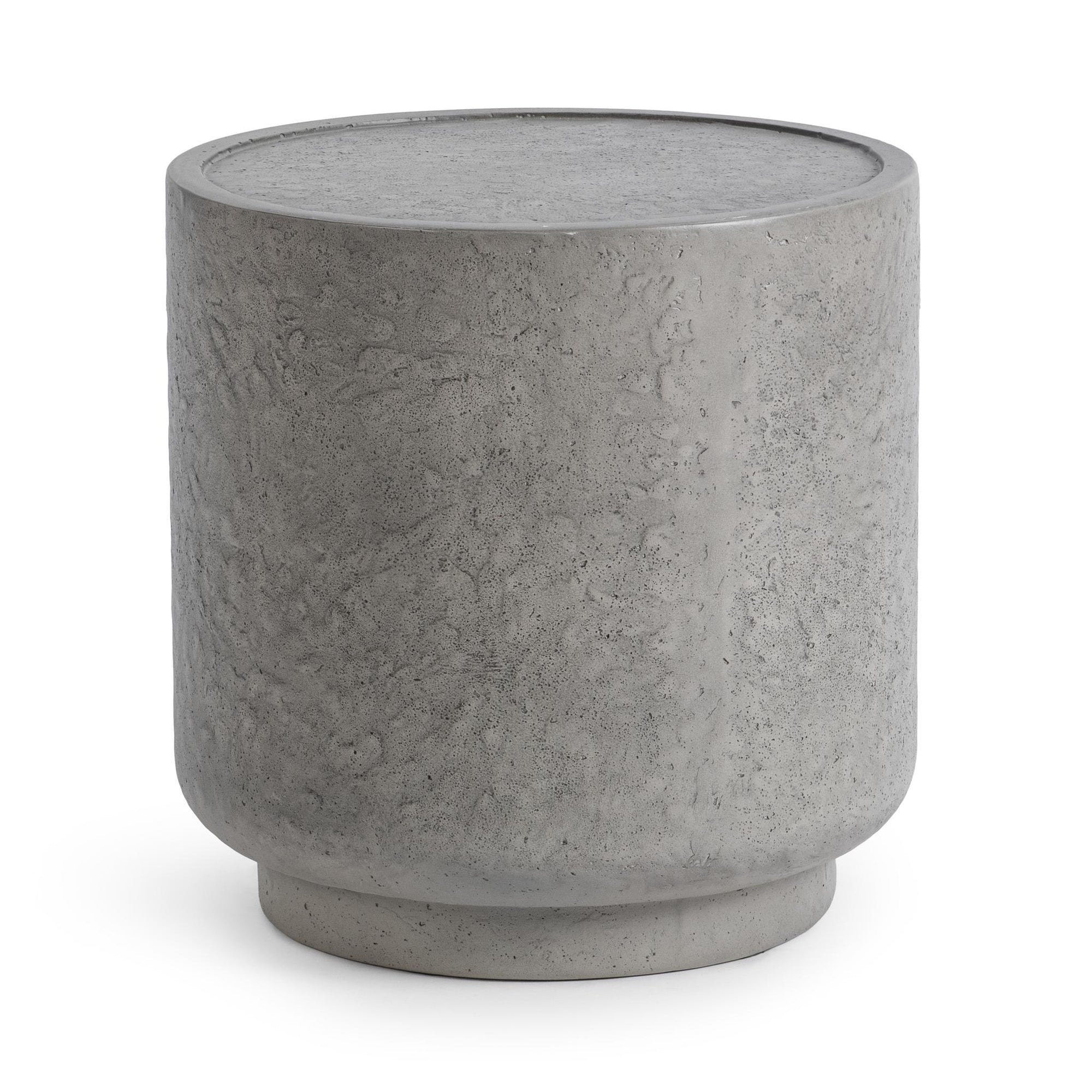 Classic Home Sania Outdoor Round Accent Table - Dark Grey 51031809