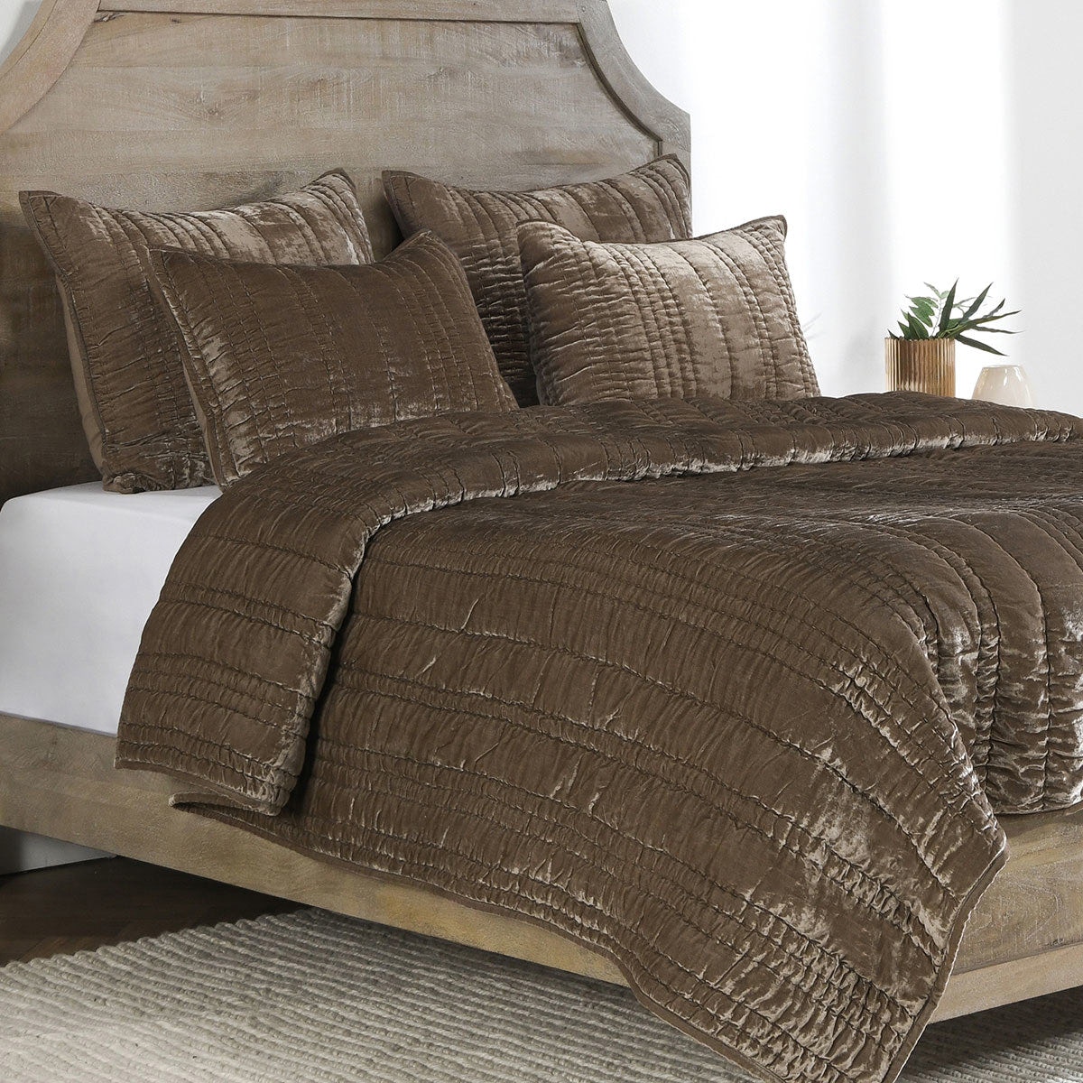 Classic Home Seville Quilt Collection - Desert Taupe V250191