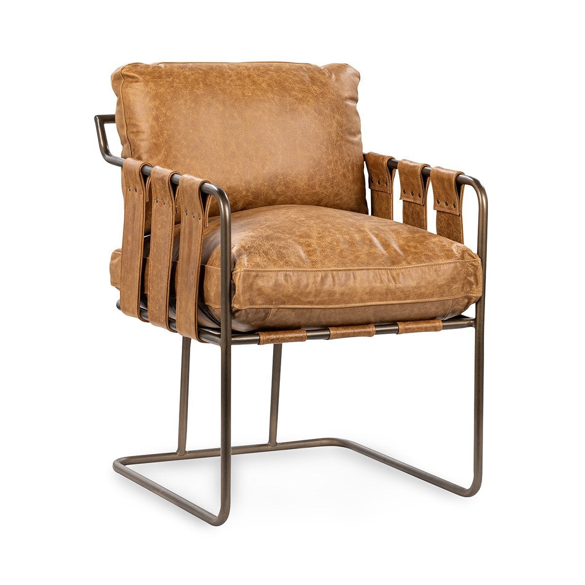 Classic Home Strapling Leather Dining Chair 53002061
