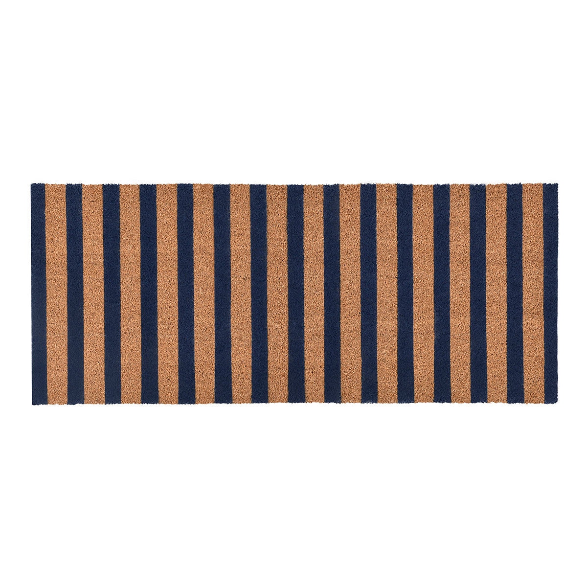 Classic Home Striped Doormat 24x57 - Navy/Natural 30182424