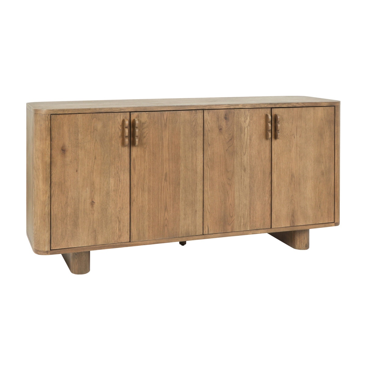 Classic Home Tacoma Solid Wood 4 Door Sideboard 52004193