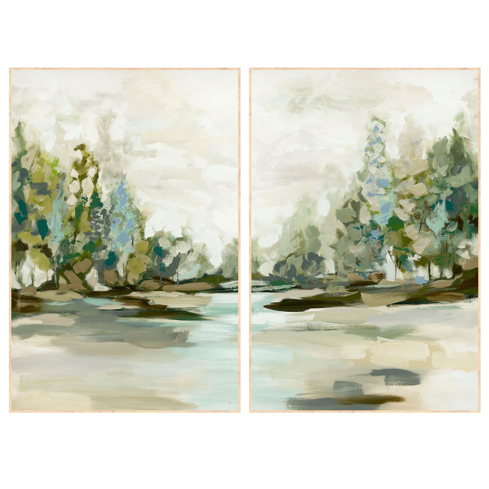 Classic Home Taiga Painting 60x40 Set of 2 by Buddy Whitlock 560077596040ONS
