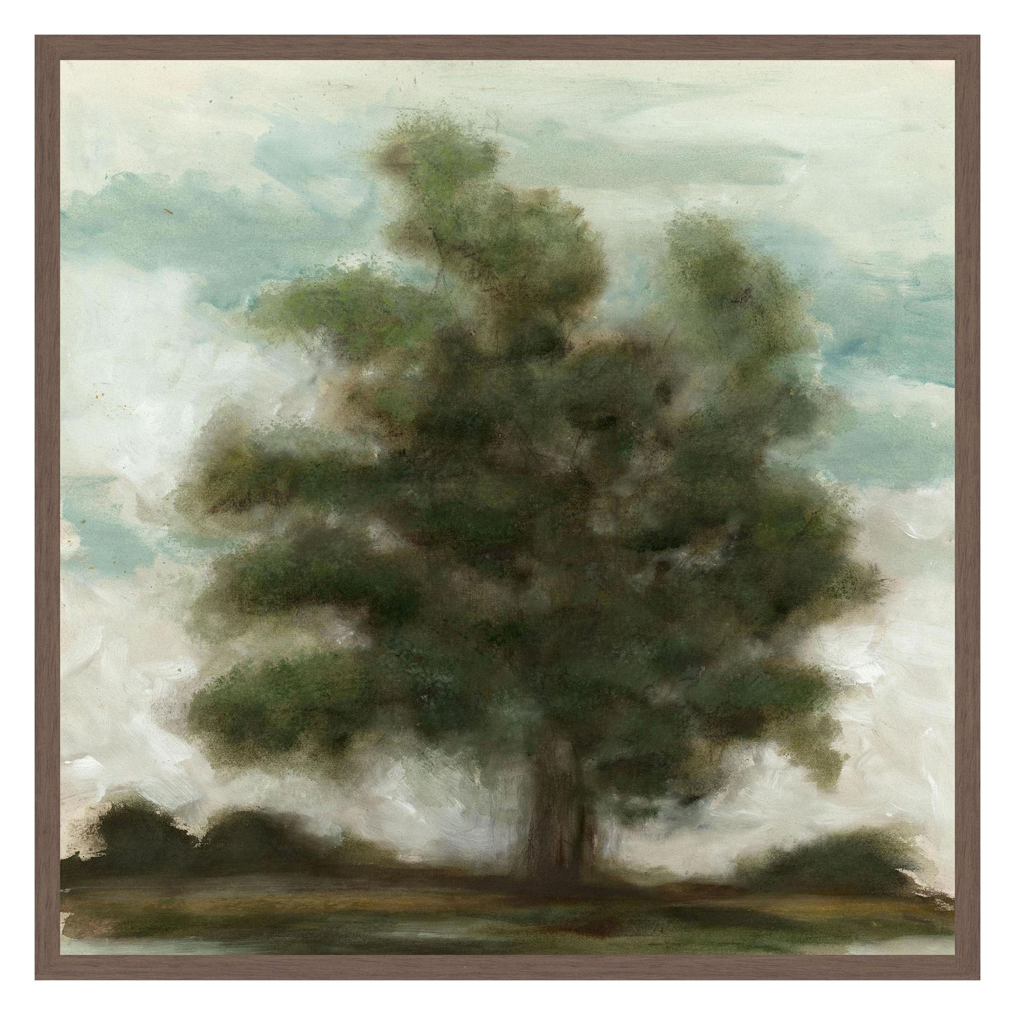 Classic Home Tree Painting 48x48 by Buddy 560078034848TWS